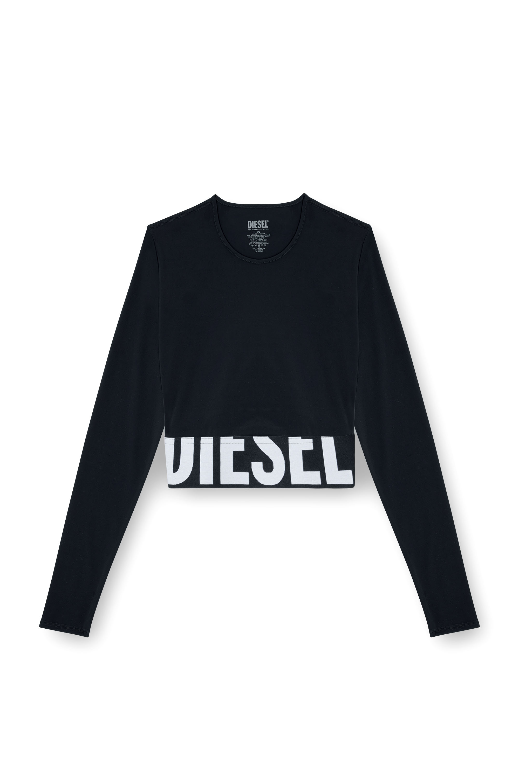 Diesel - MELISSA-D-POP, Female's 長袖Tシャツ in ブラック - 2