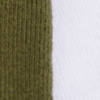 Diesel - ZSENDYBIPACK, Male's ソックス 2足パック in ホワイト/グリーン - 4