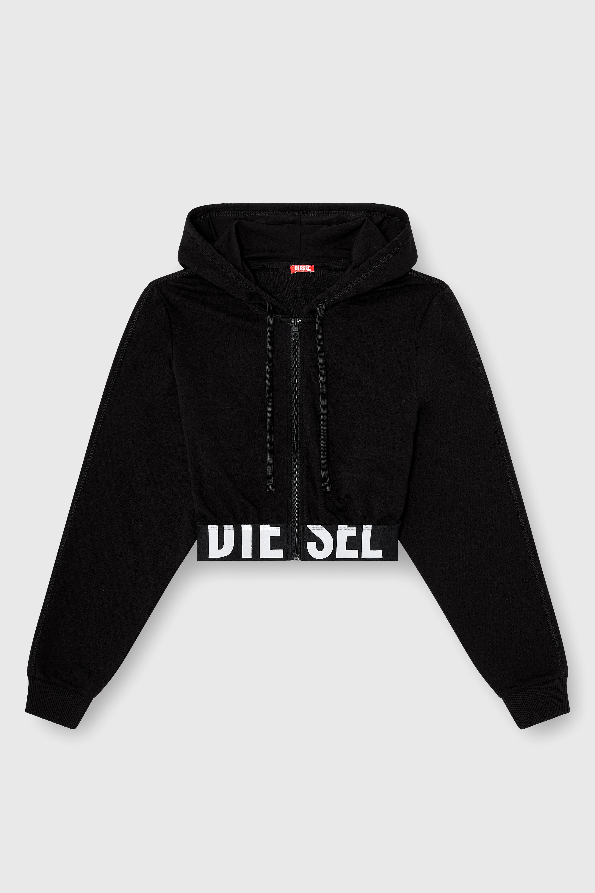 Diesel - NIKA-D-POP, Female's ジップアップパーカー in ブラック - 2