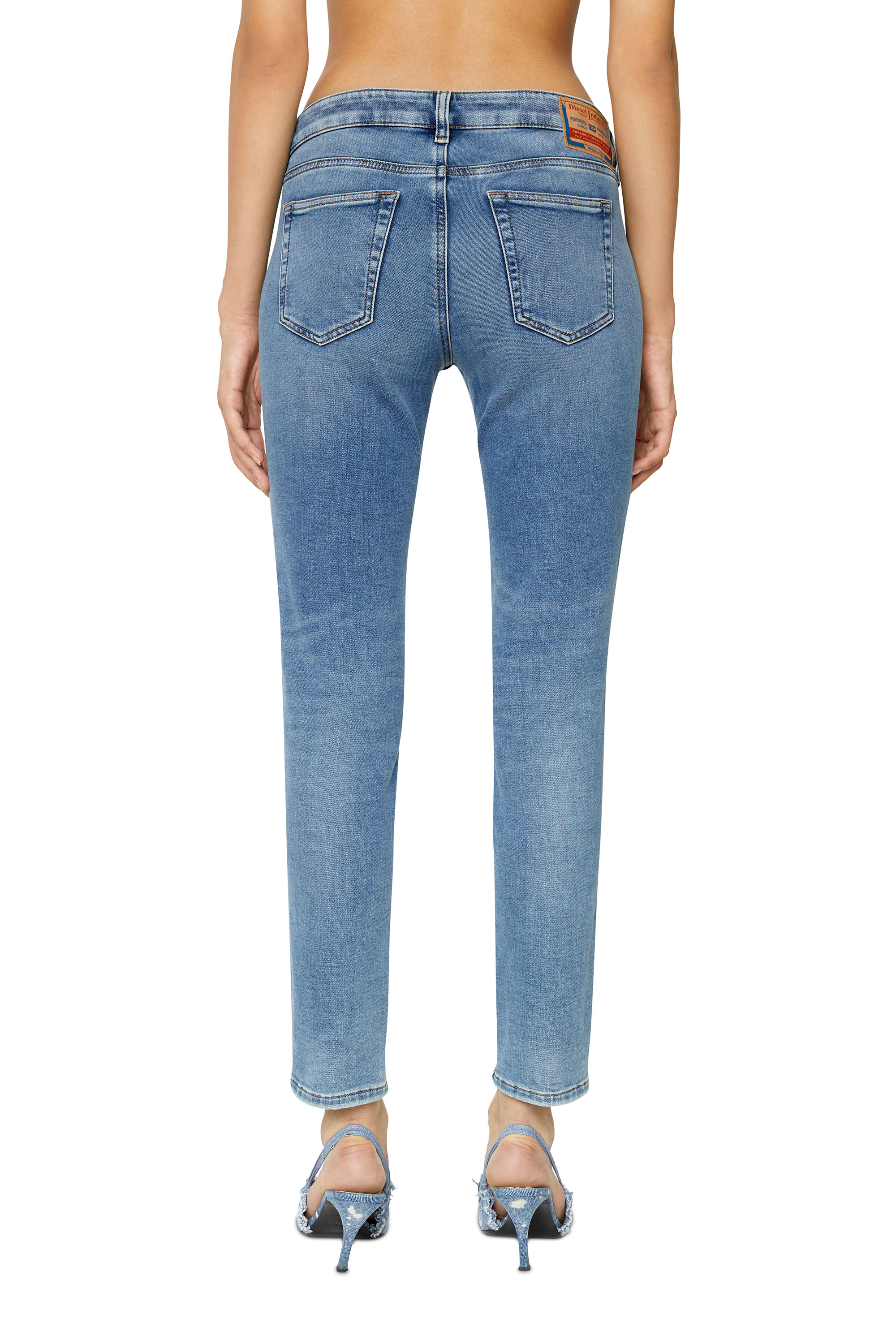 Diesel - Slim D-Ollies JoggJeans® 068BA, ミディアムブルー - Image 2