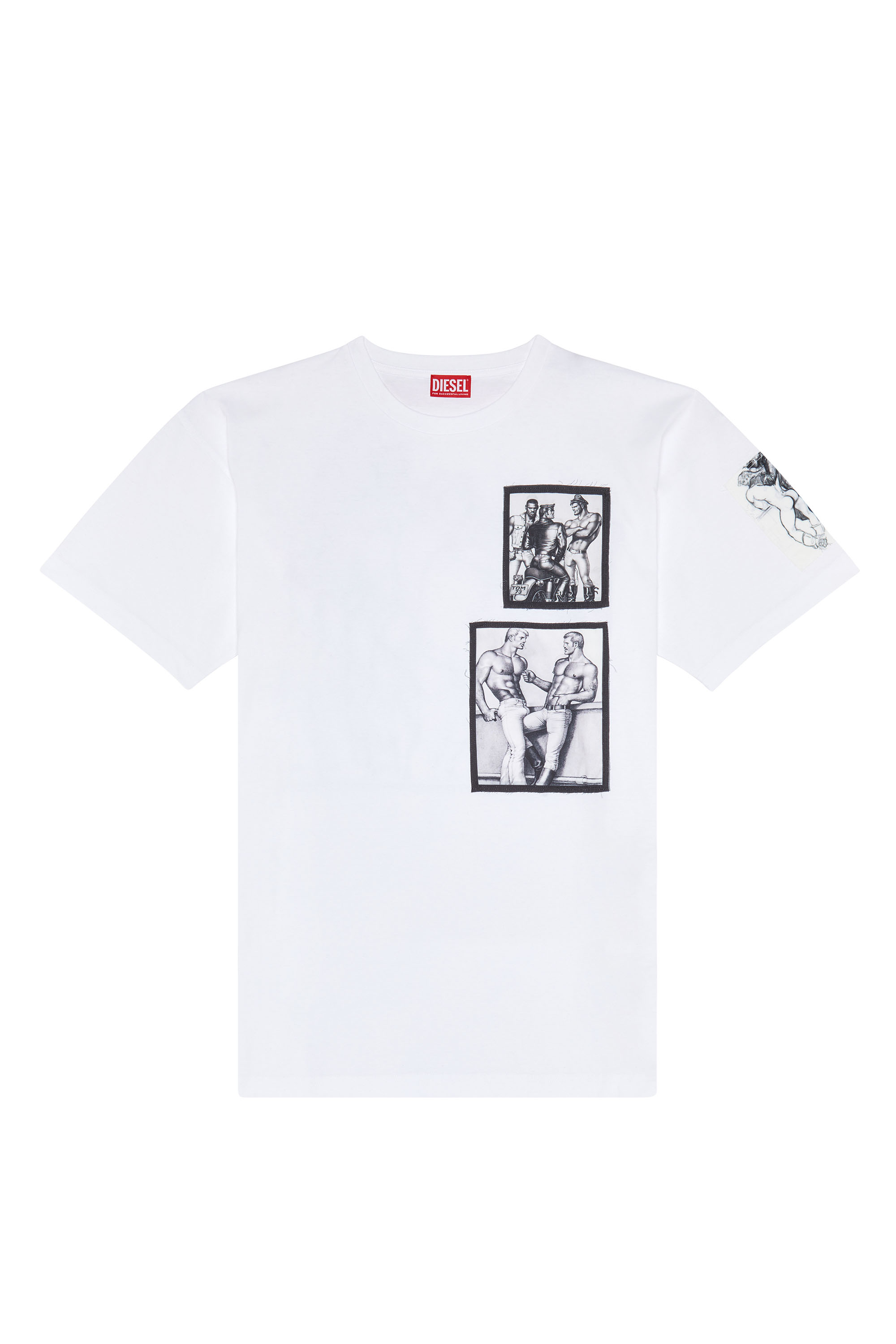 Diesel - PR-T-NLABEL-23A, ホワイト - Image 7