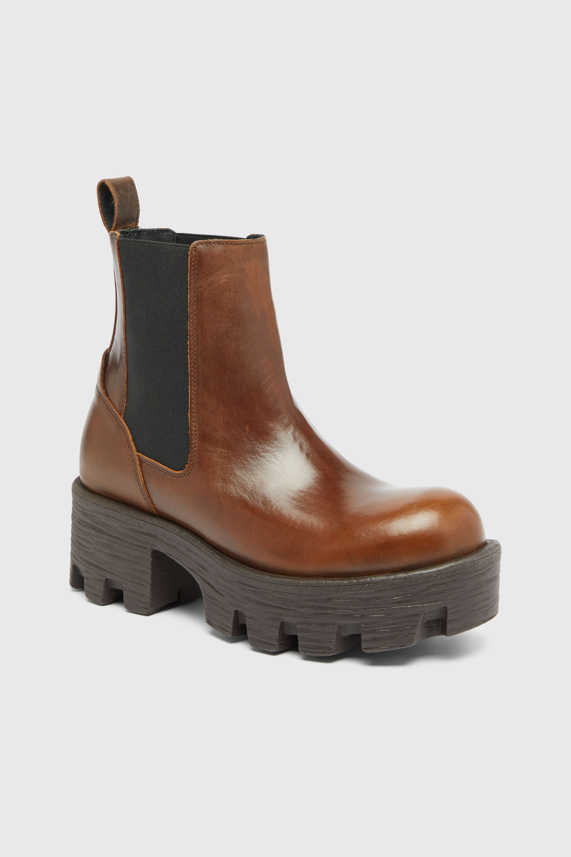 Diesel - D-HAMMER CHUNKY W, Female's チェルシーブーツ in ブラウン - 6