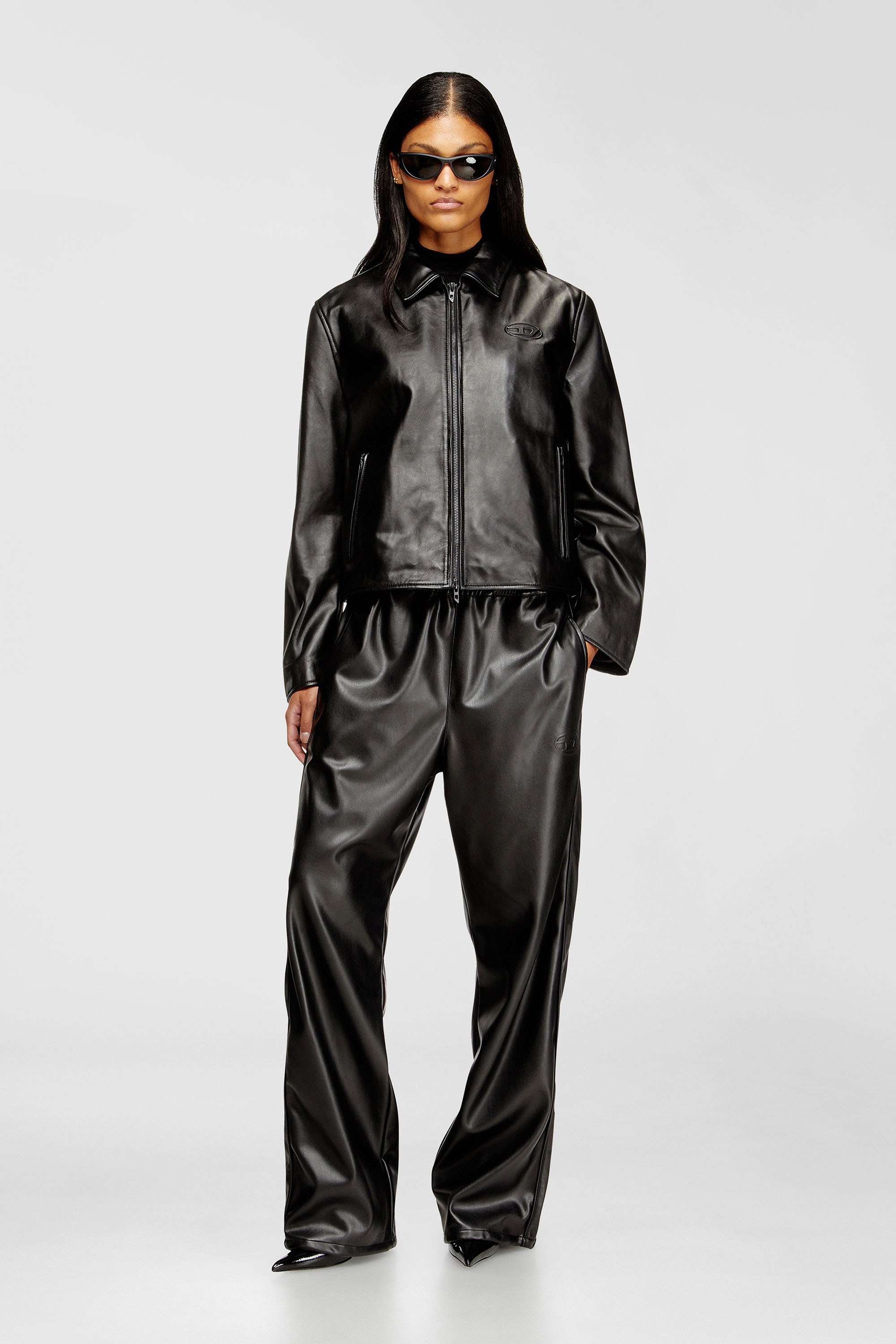 Diesel - L-AMAR-FEM-S2, Female's レザージャケット in ブラック - 2