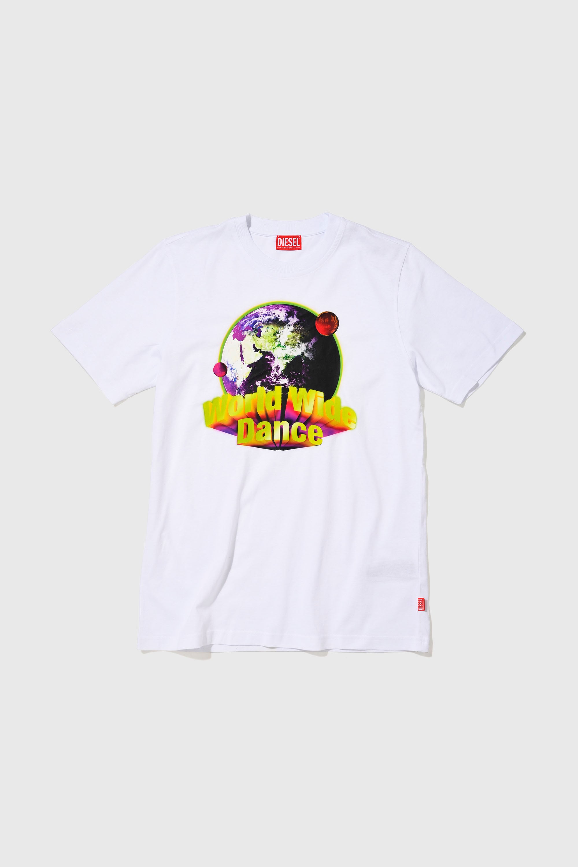 Diesel - T-SHIRT, Male's T-SHIRT in ホワイト - 1