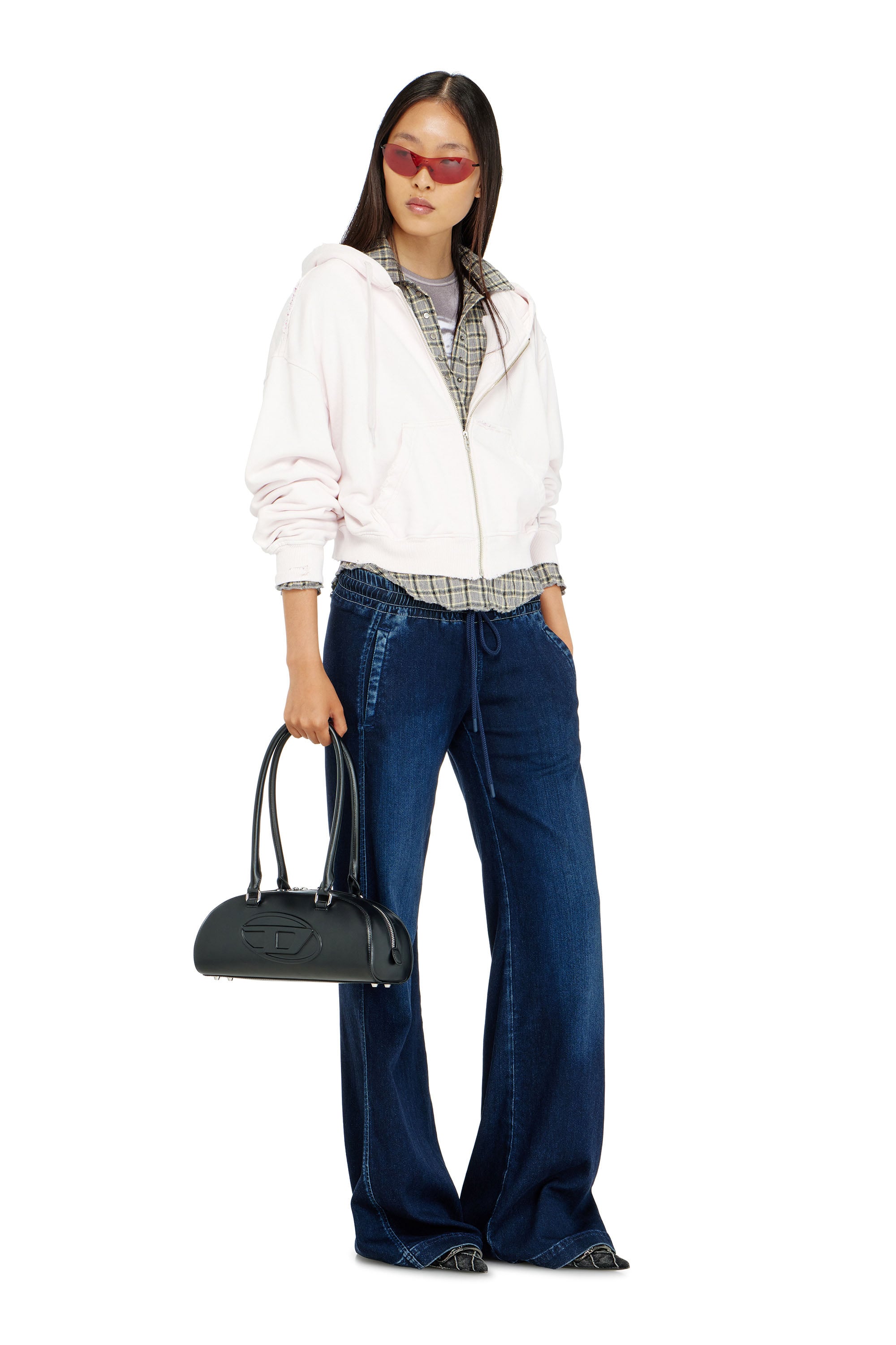 Diesel - Female's Relaxed 2078 D-Ainty Joggjeans&reg; 09P96, ダークブルー - 1