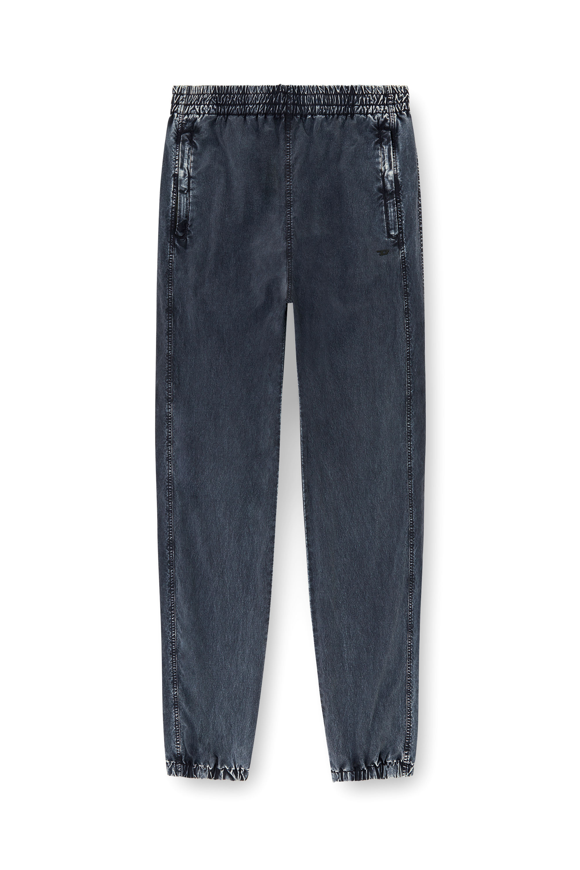 Diesel - P-WILSON, Male's Pants in recycled nylon taslan in ダークブルー - 3