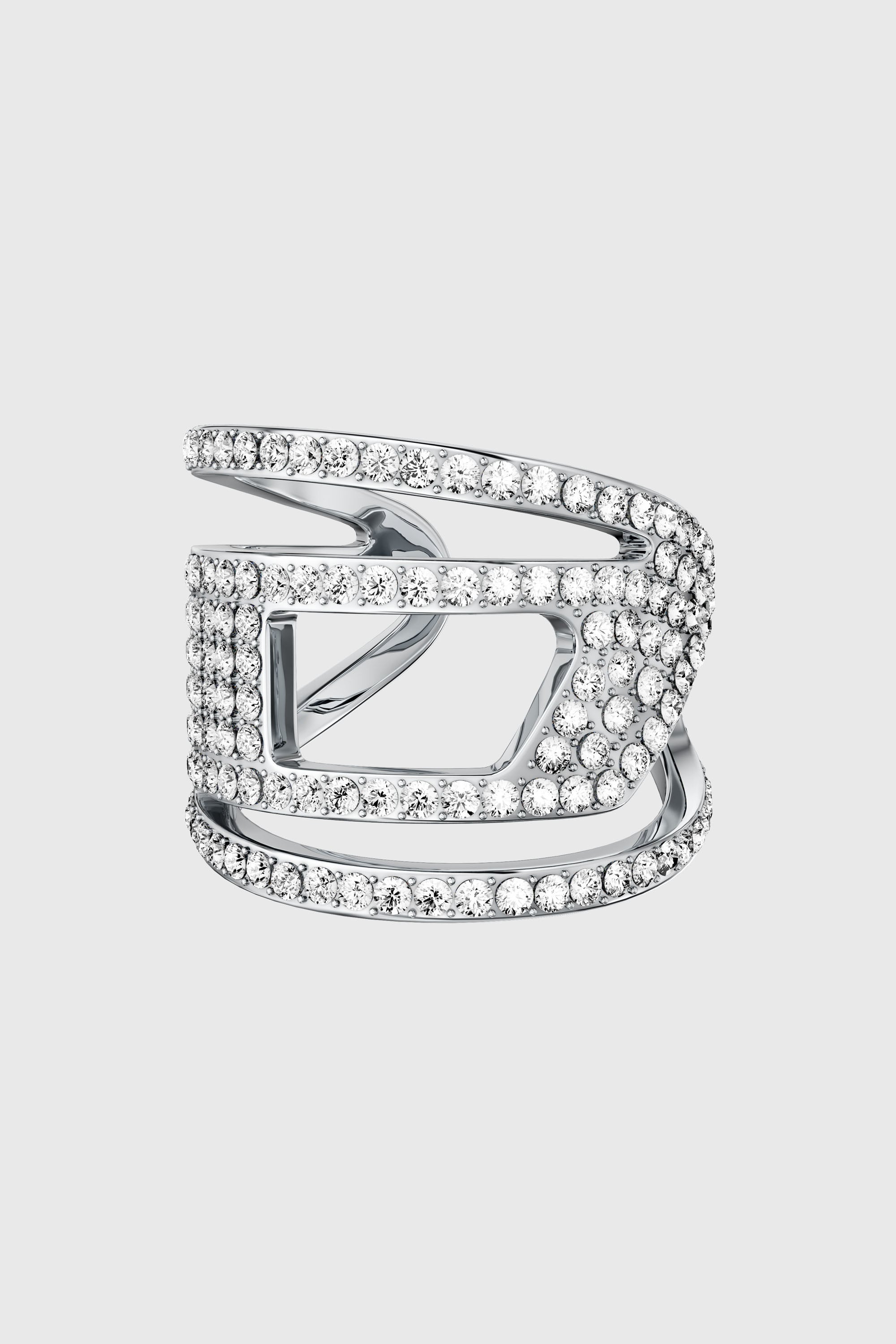 Diesel - DX1705040 JEWELLERY, Unisex's リング in シルバー - 3