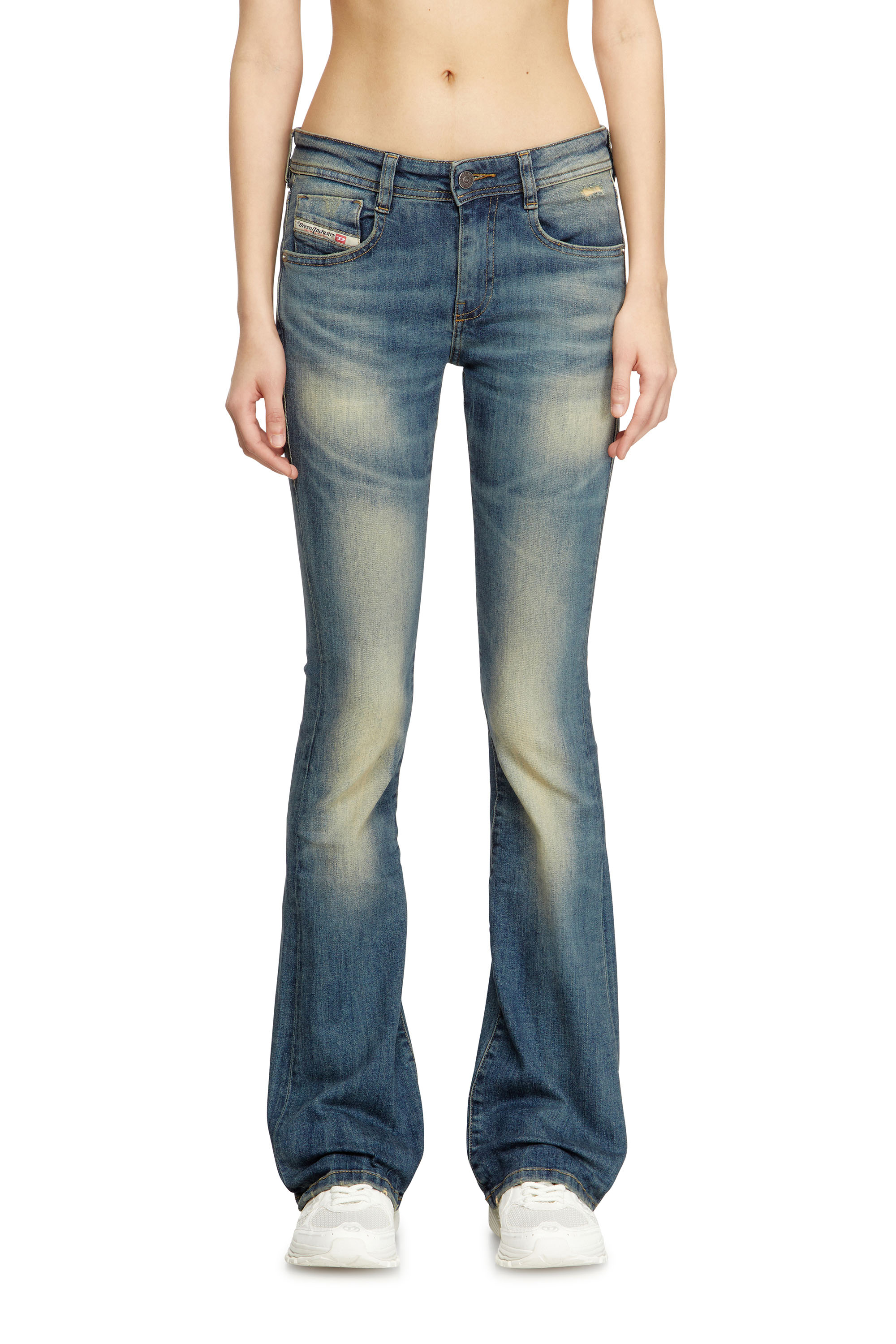 Diesel - Female's Bootcut Jeans 1969 D-Ebbey 0ADBP, ミディアムブルー - 2