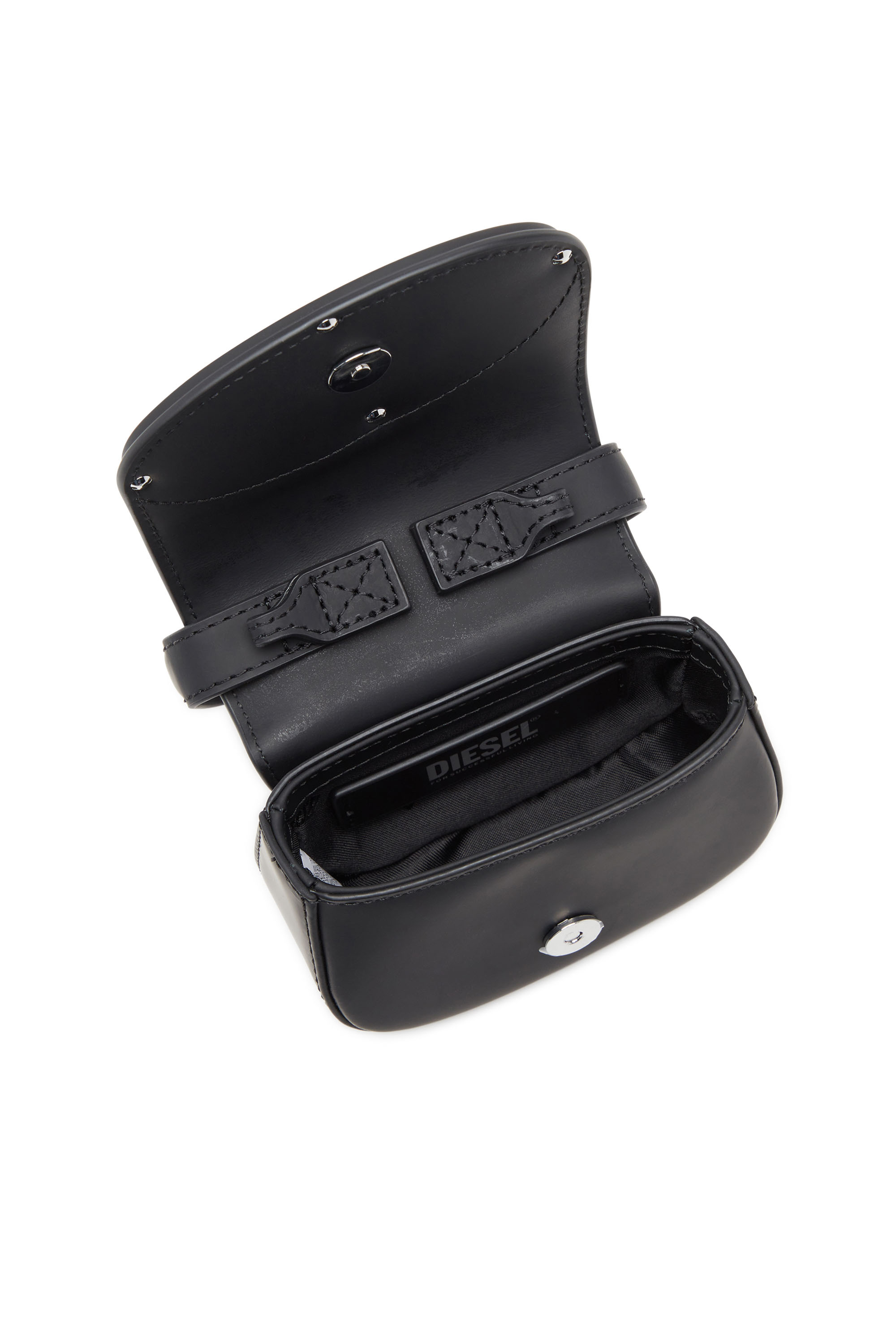 Diesel - 1DR XS, Female's 1DR Xs-Iconic mini bag in matte leather in ブラック - 4