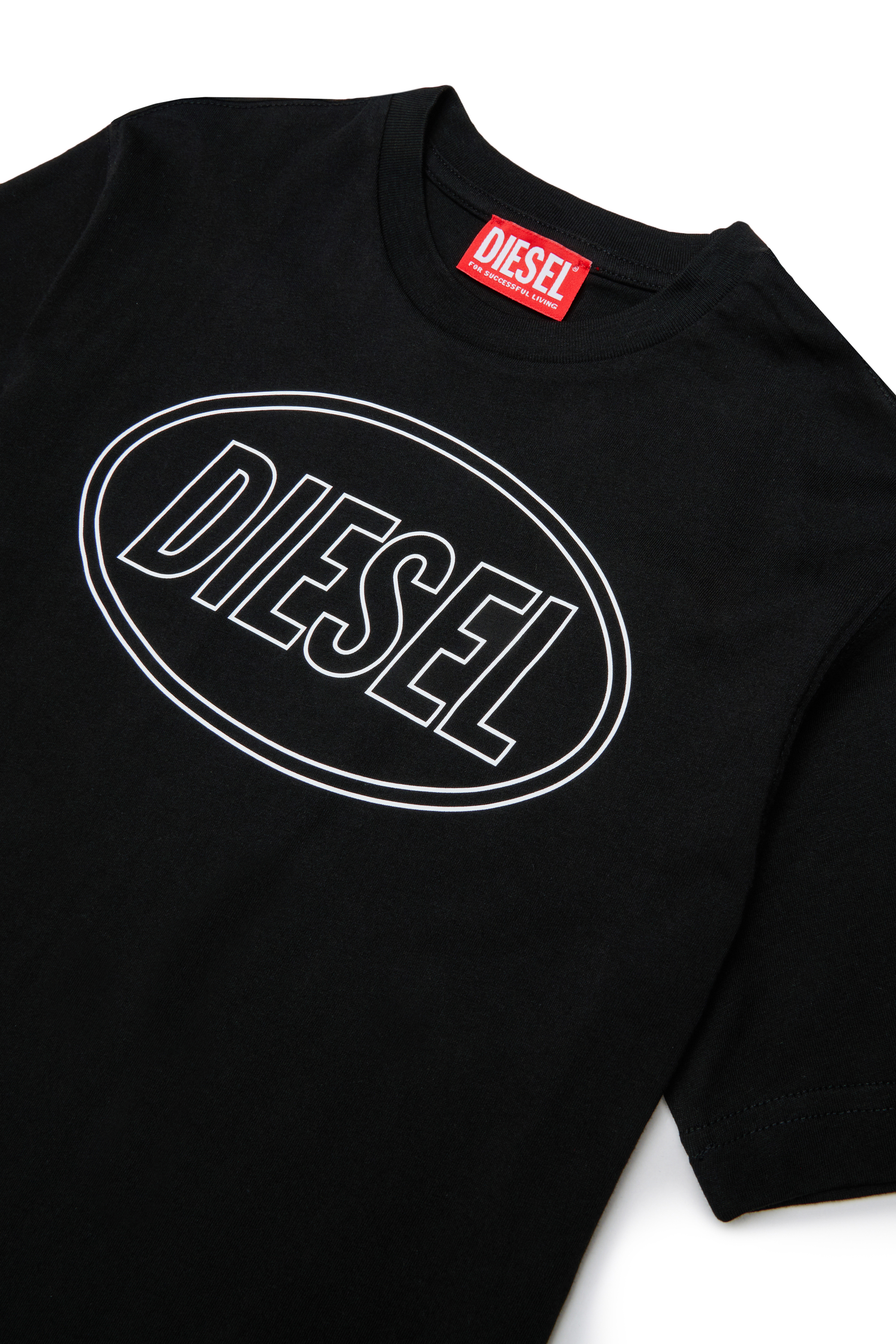 Diesel - TCIRCLE OVER, Male's Tシャツ in ブラック - 3