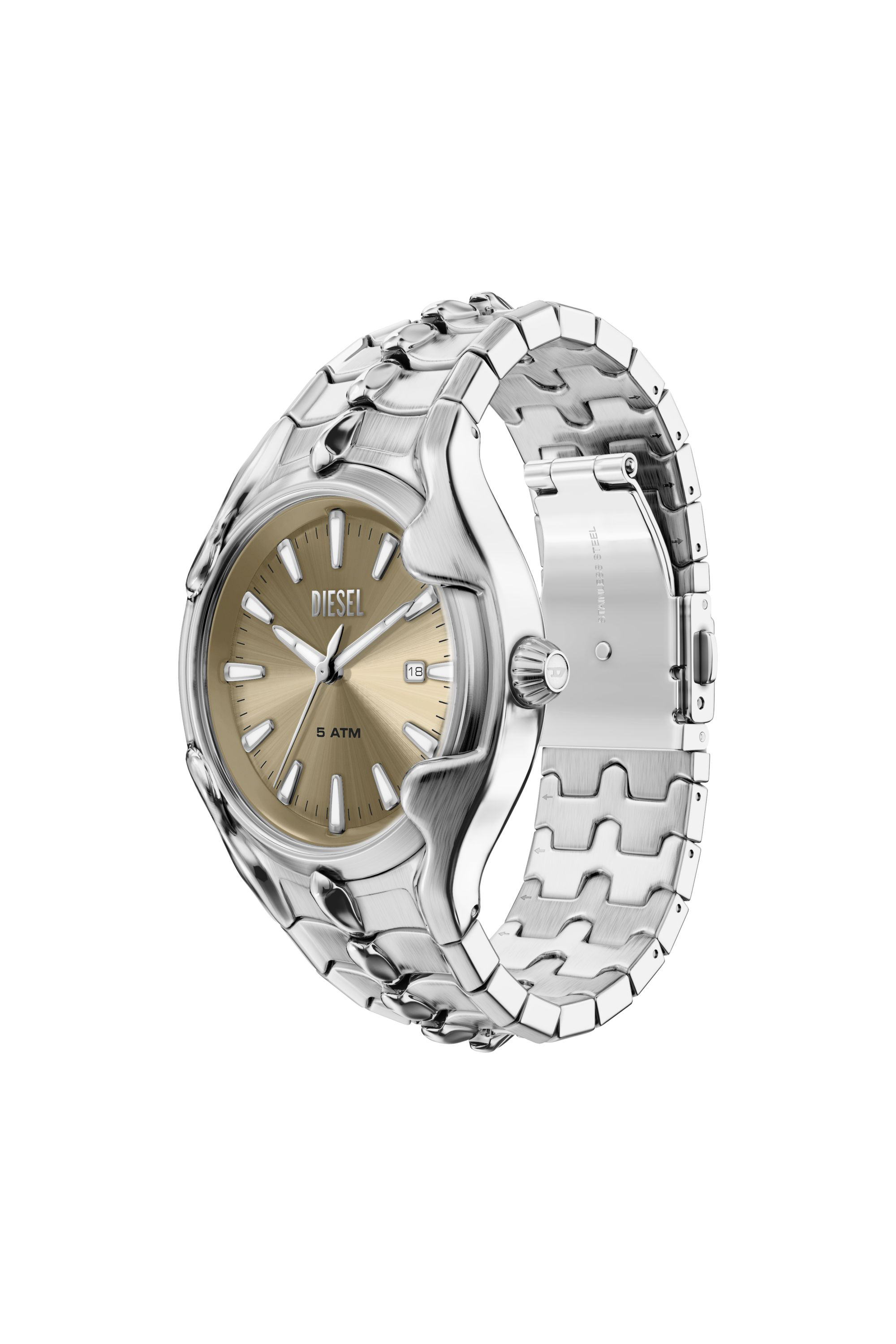 Diesel - DZ2234 WATCH, Male's Vert Stainless Steel Watch in シルバー - 2