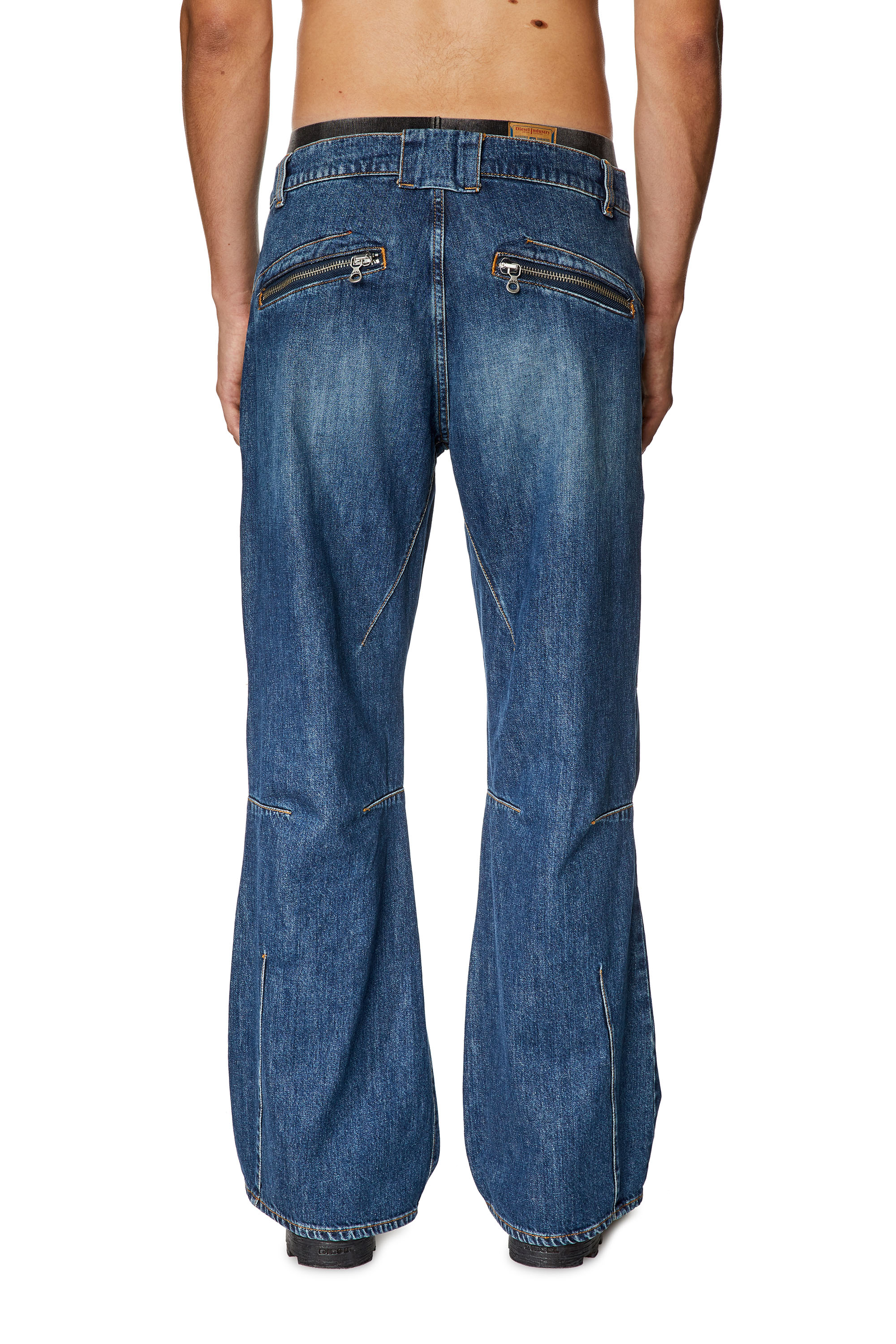 Diesel - Straight Jeans D-Ismis 0HJAW, ダークブルー - Image 3