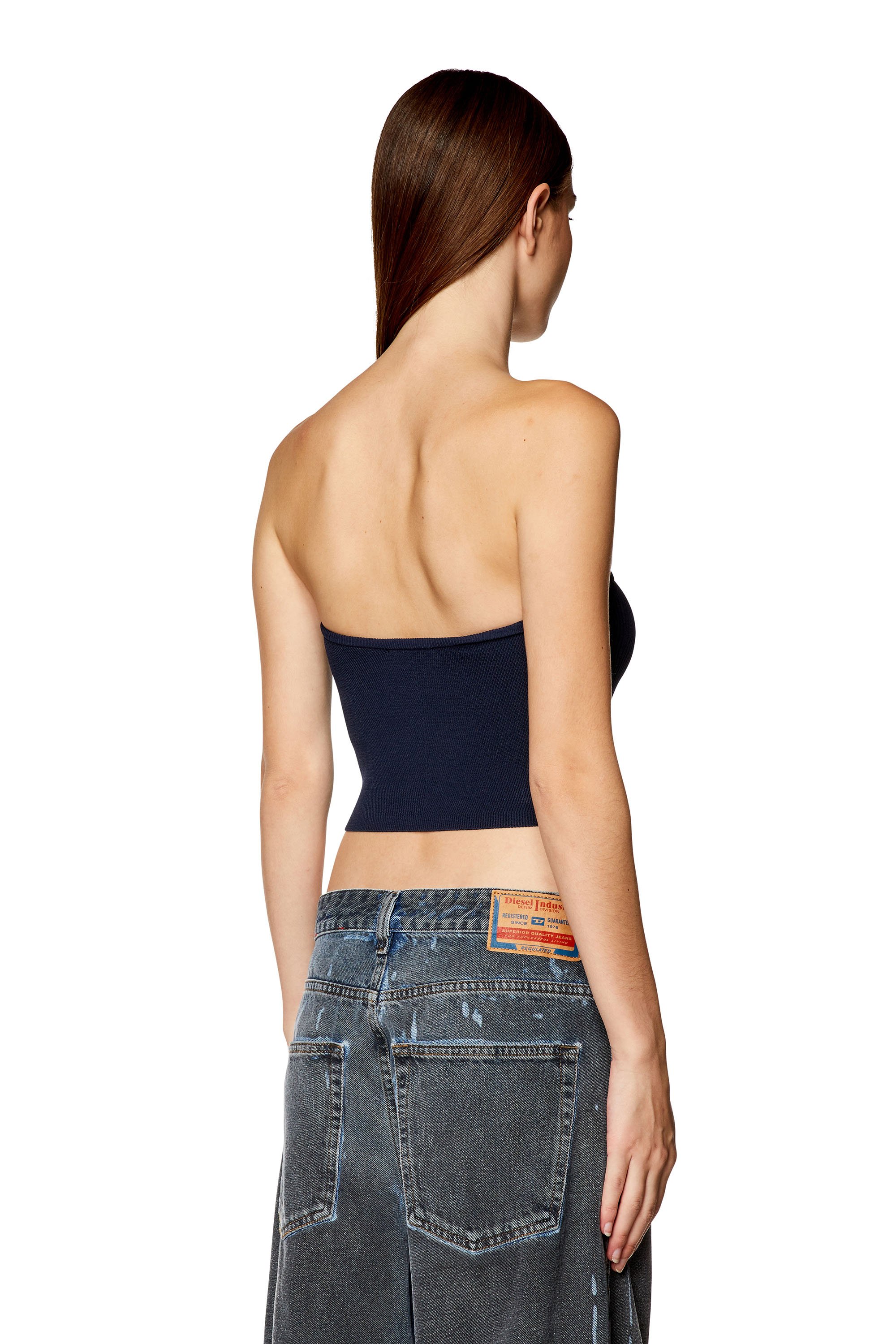 Diesel - M-CLARKSVILLEX, Female's ニット in ダークブルー - 4