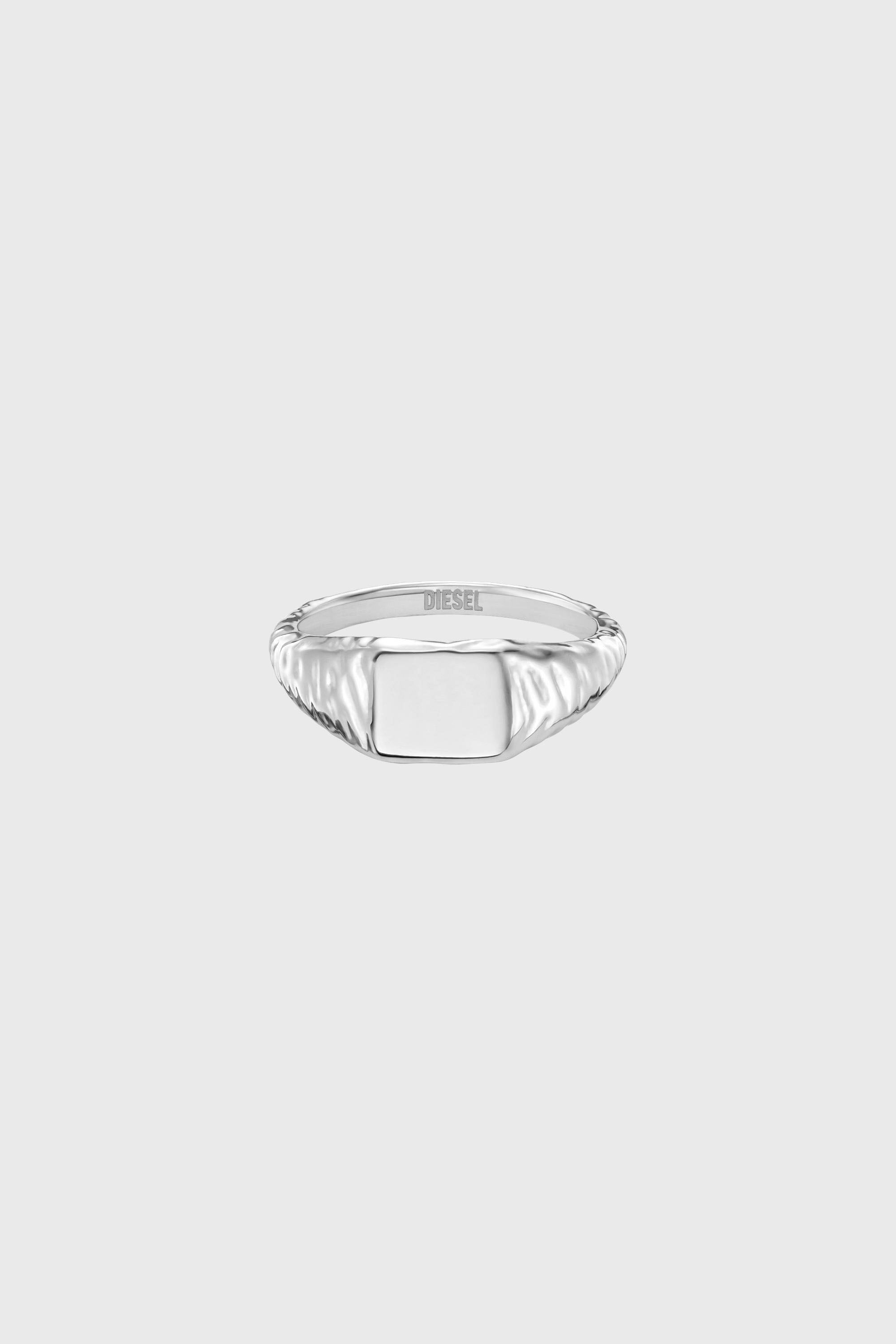 Diesel - DX1731040, Unisex's リング in シルバー - 2