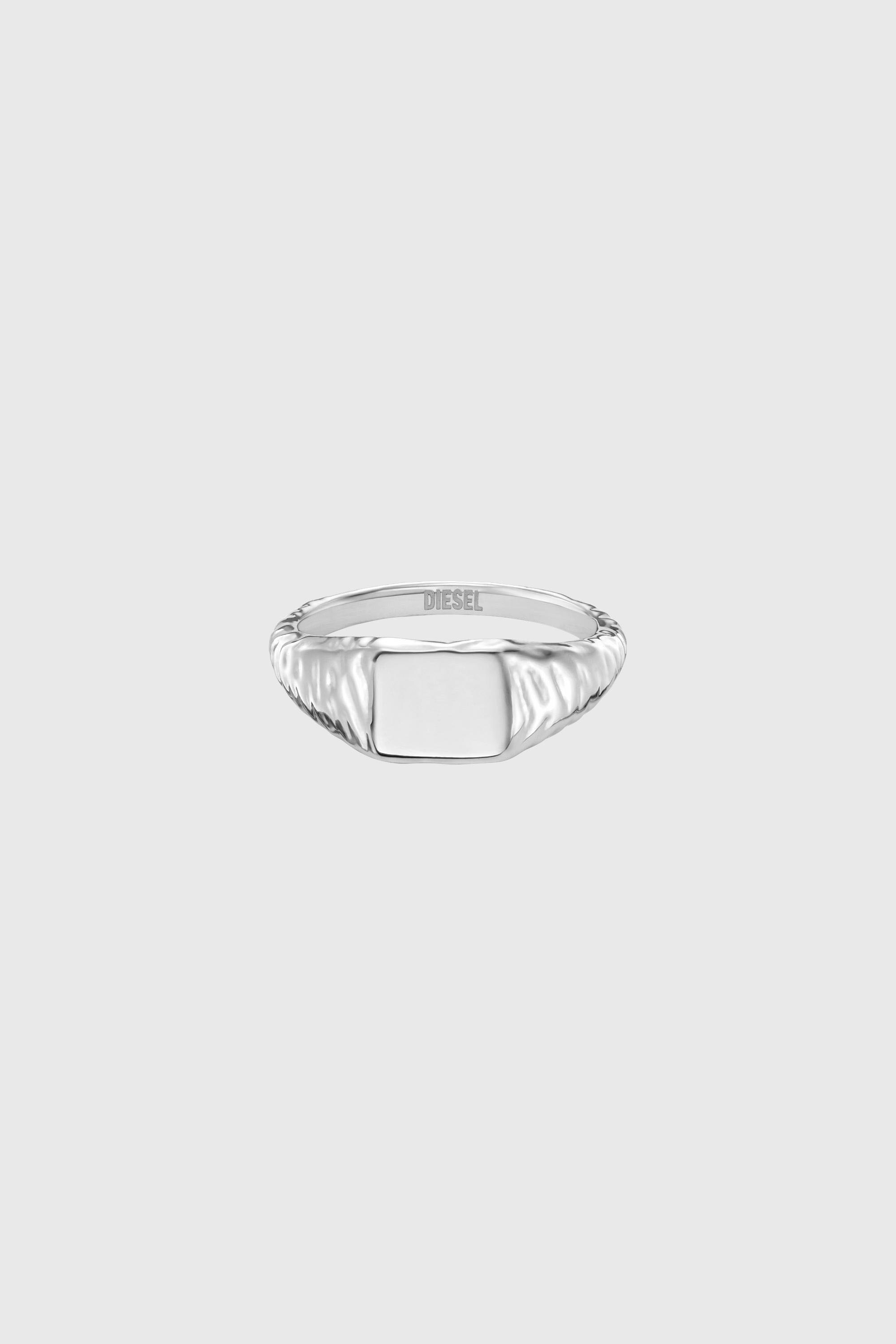Diesel - DX1731040, Unisex's リング in シルバー - 2