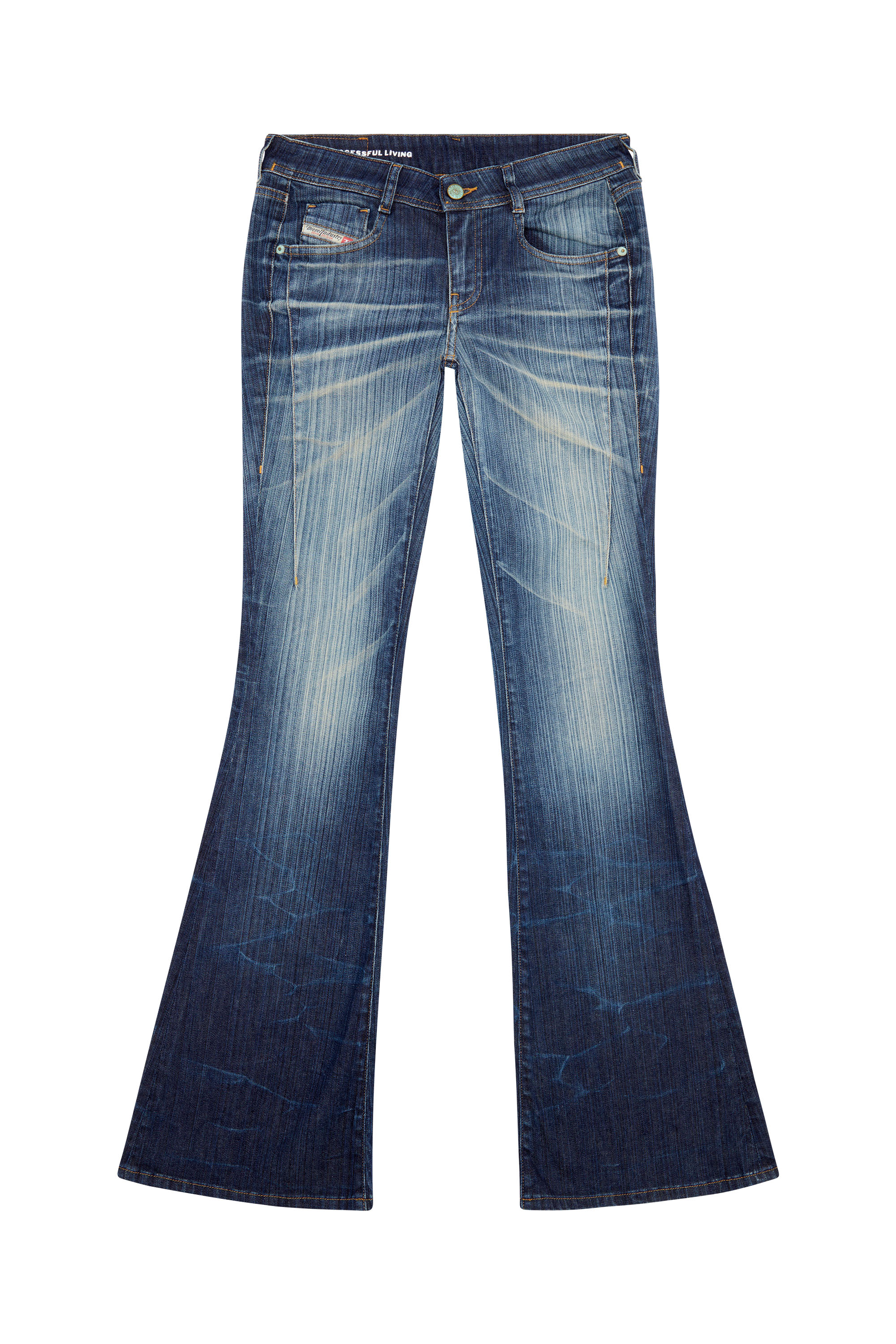 Diesel - Bootcut and Flare Jeans 1969 D-Ebbey 09I03, ダークブルー - Image 5