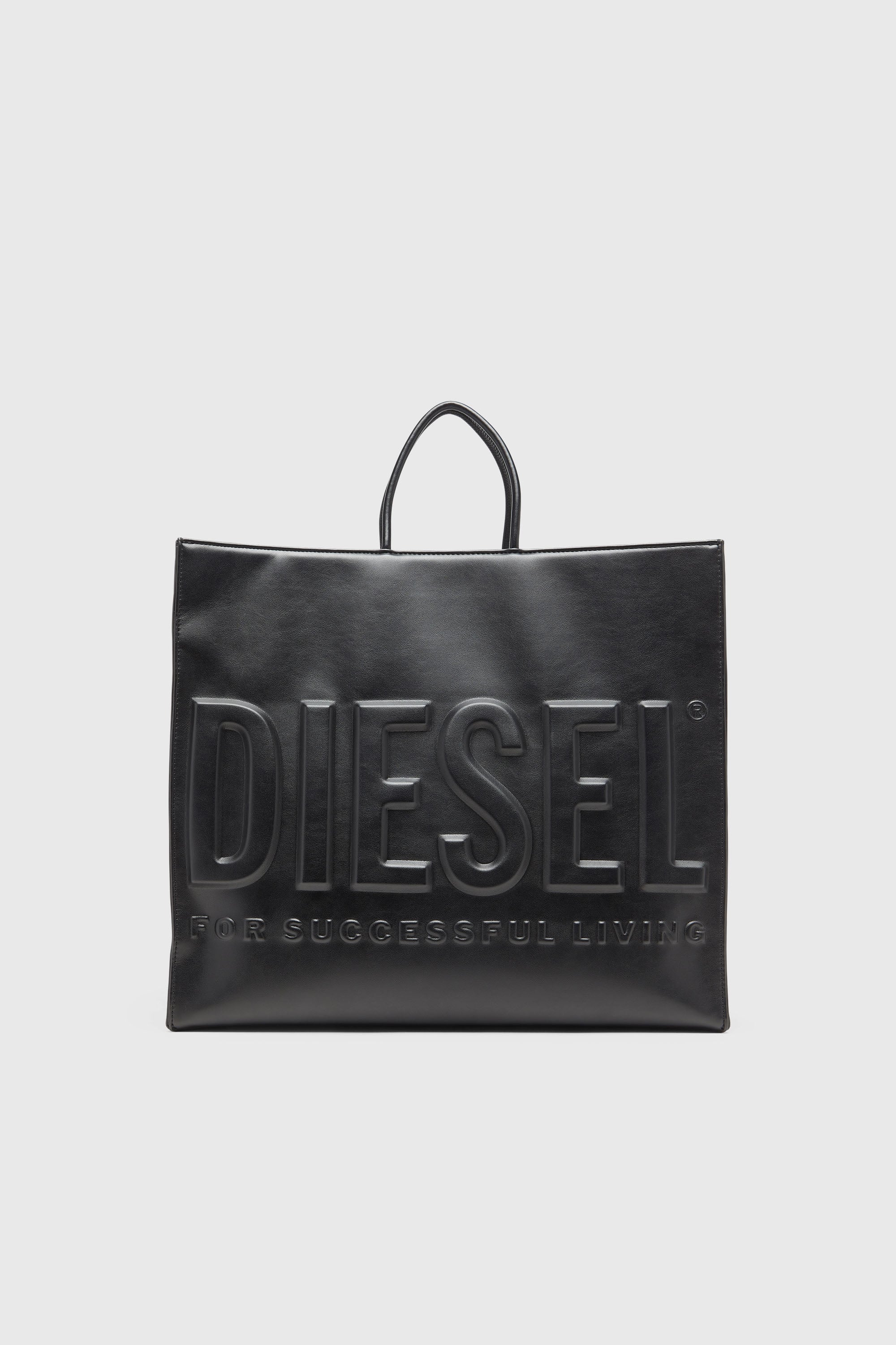Diesel - DSL 3D SHOPPER EW X, Unisex's ショッパーバッグ クロスボディ in ブラック - 1