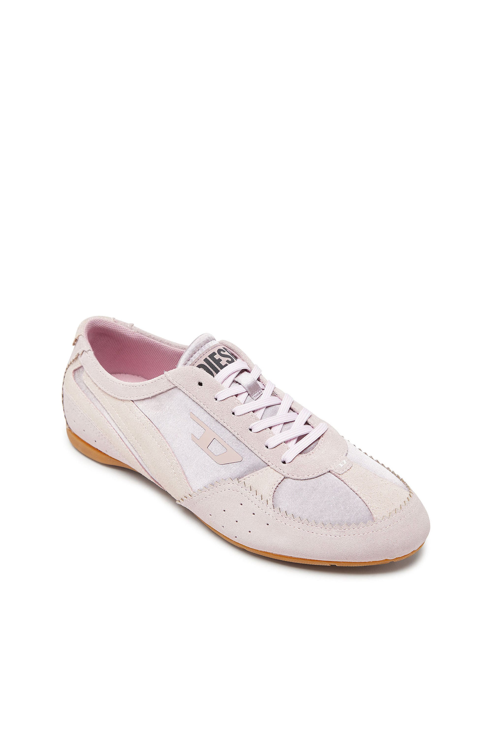 Diesel - D-MILE LOW II W, Female's ローカットスニーカー in ピンク / ホワイト - 6
