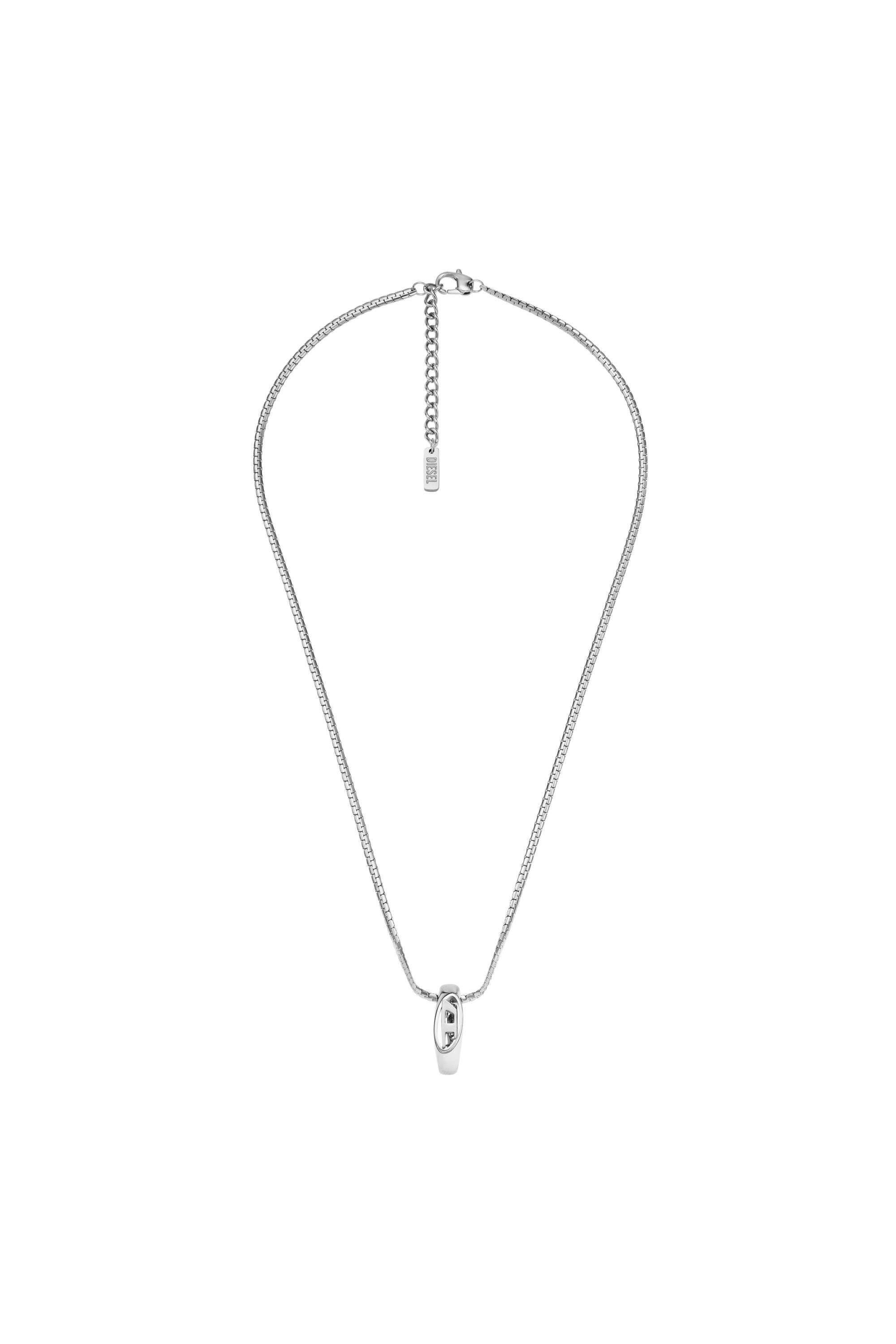 Diesel - DX1644040 JEWELLERY, Unisex's Stainless steel pendant necklace in シルバー - 1
