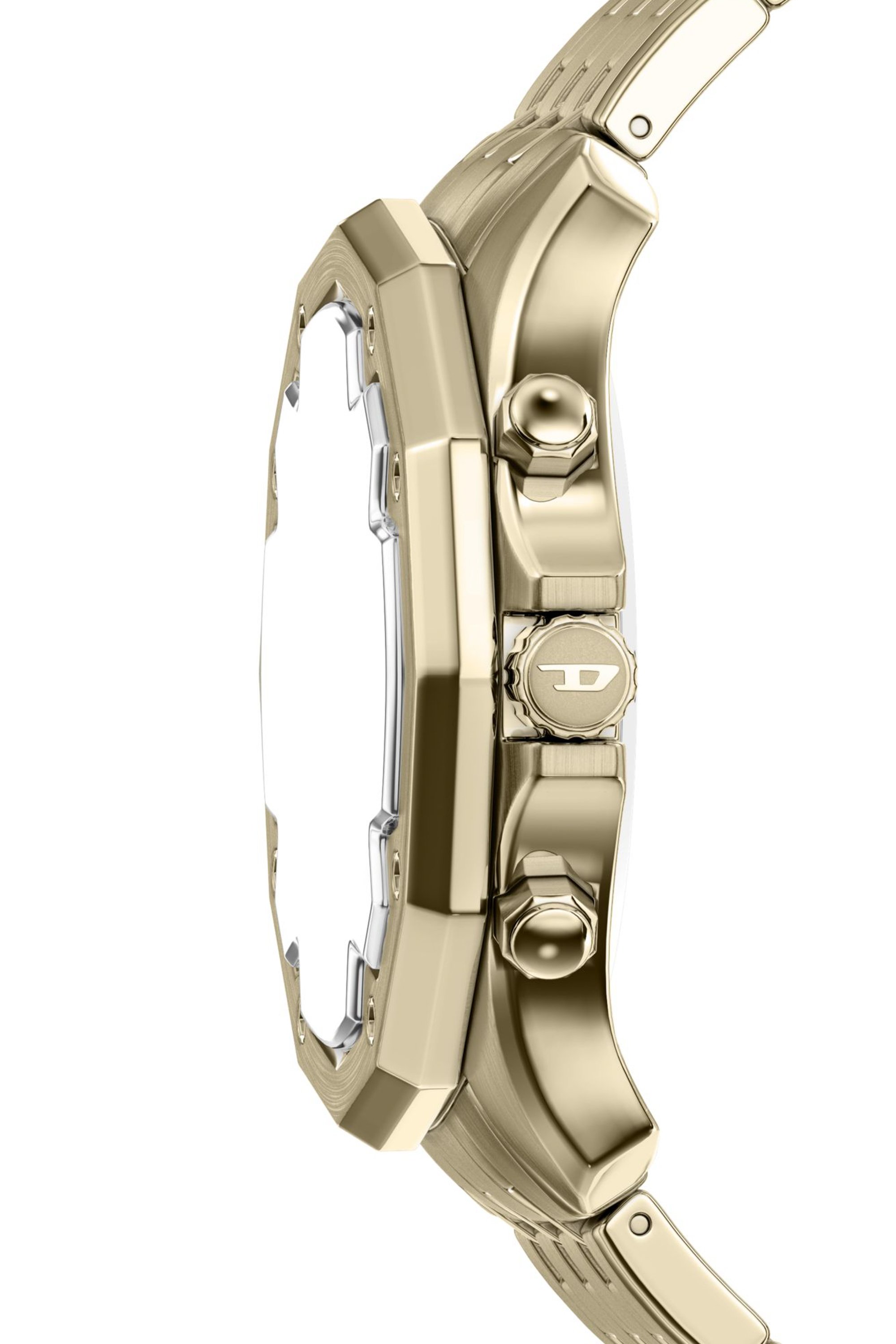 Diesel - DZ4707 WATCH, Male's Stinger Gold-Tone Stainless Steel Watch in ゴールド - 3