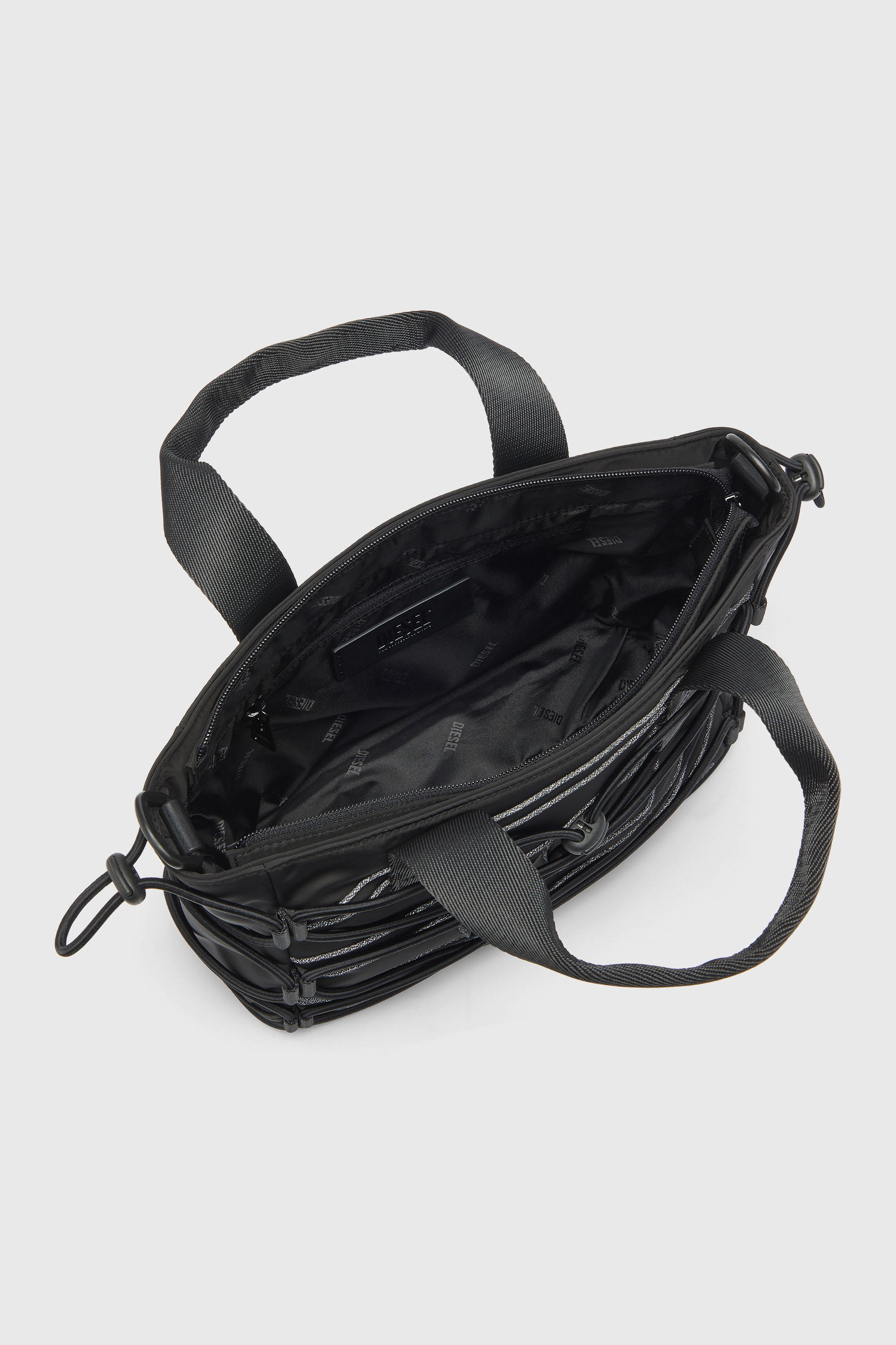 TECH-D TOTE S X トートバッグ｜ブラック｜ウィメンズ｜DIESEL
