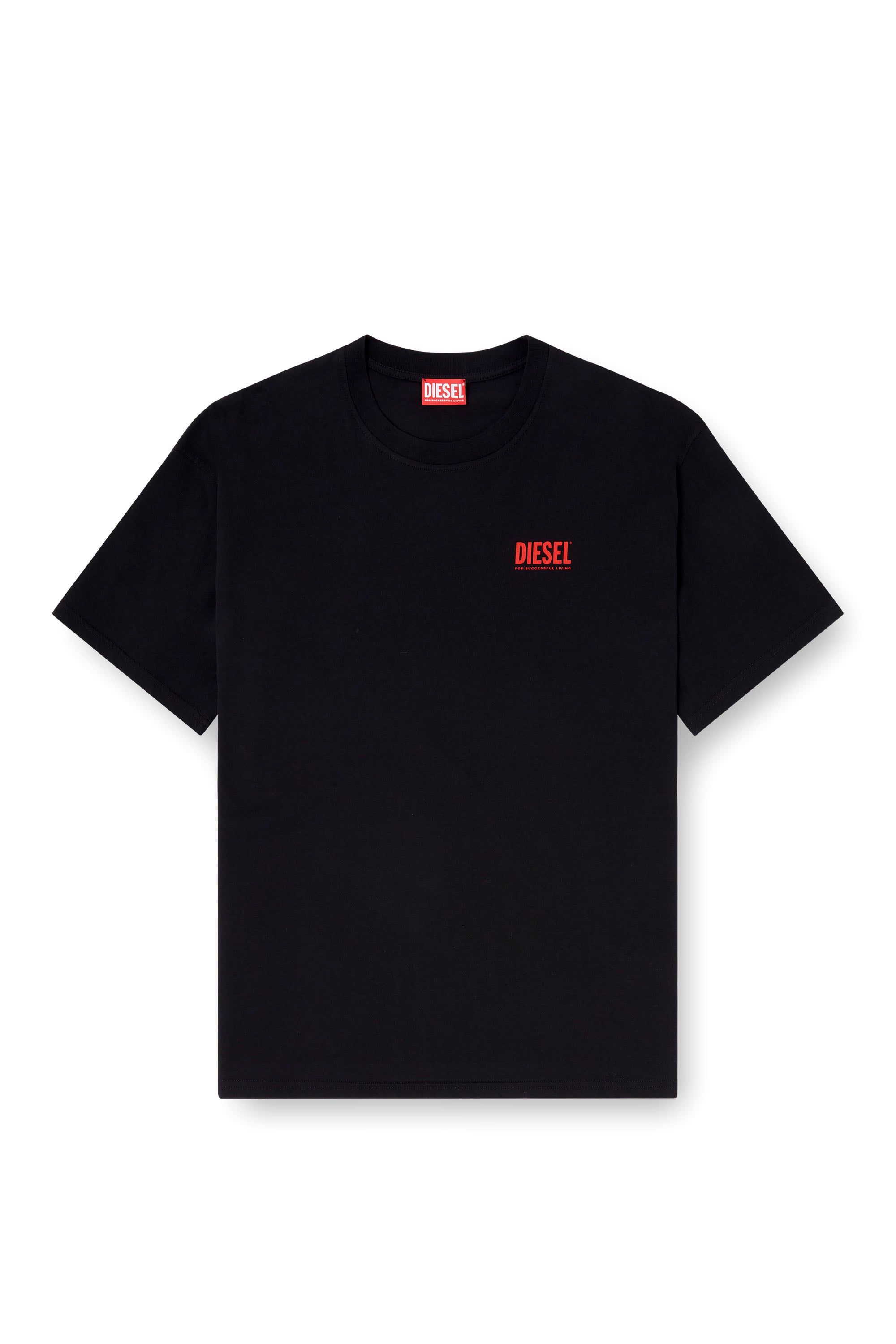 Diesel - T-BOXT-BISK, Male's Tシャツ in ブラック - 3