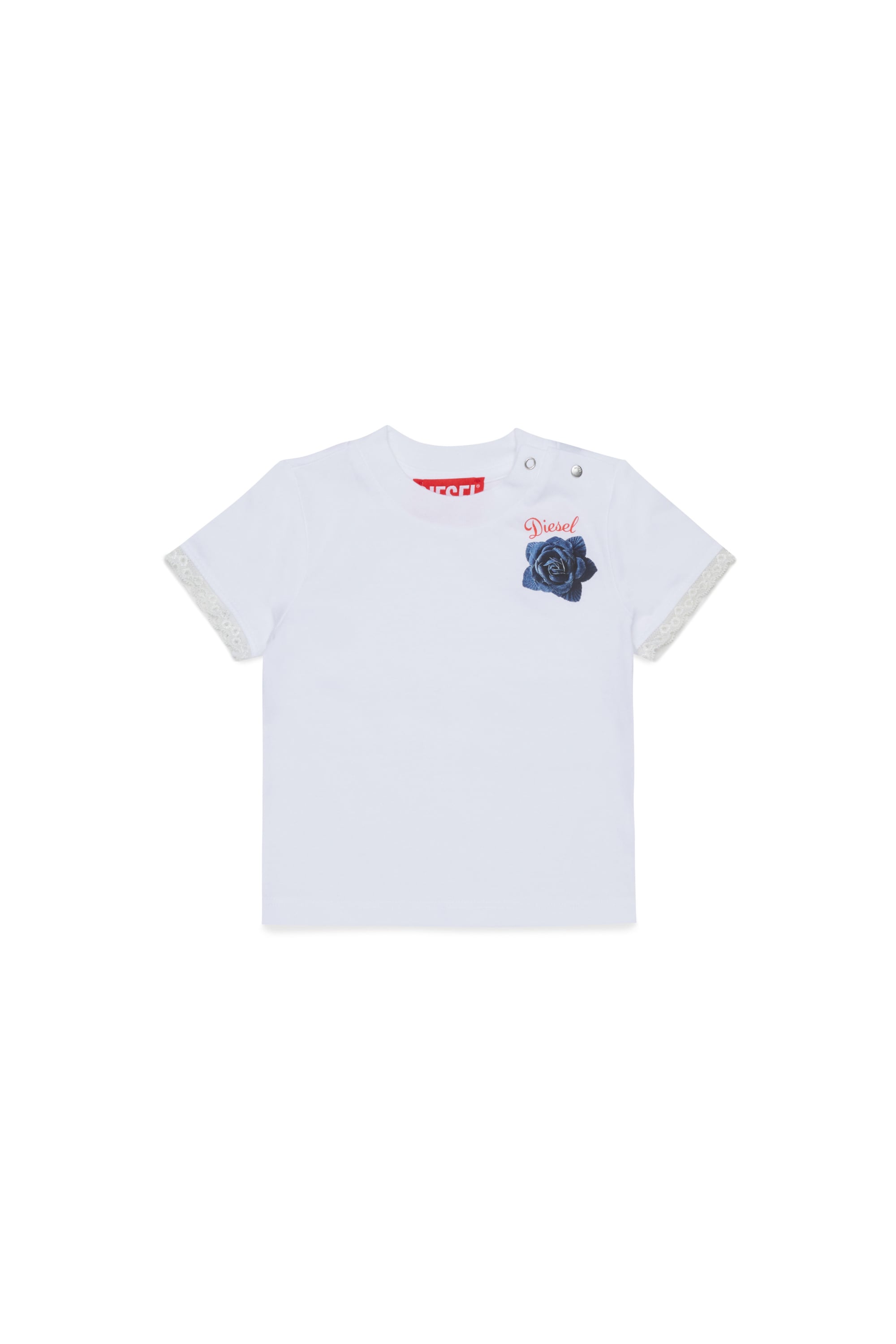 Diesel - TROSEZB, Female's Tシャツ in ホワイト - 1