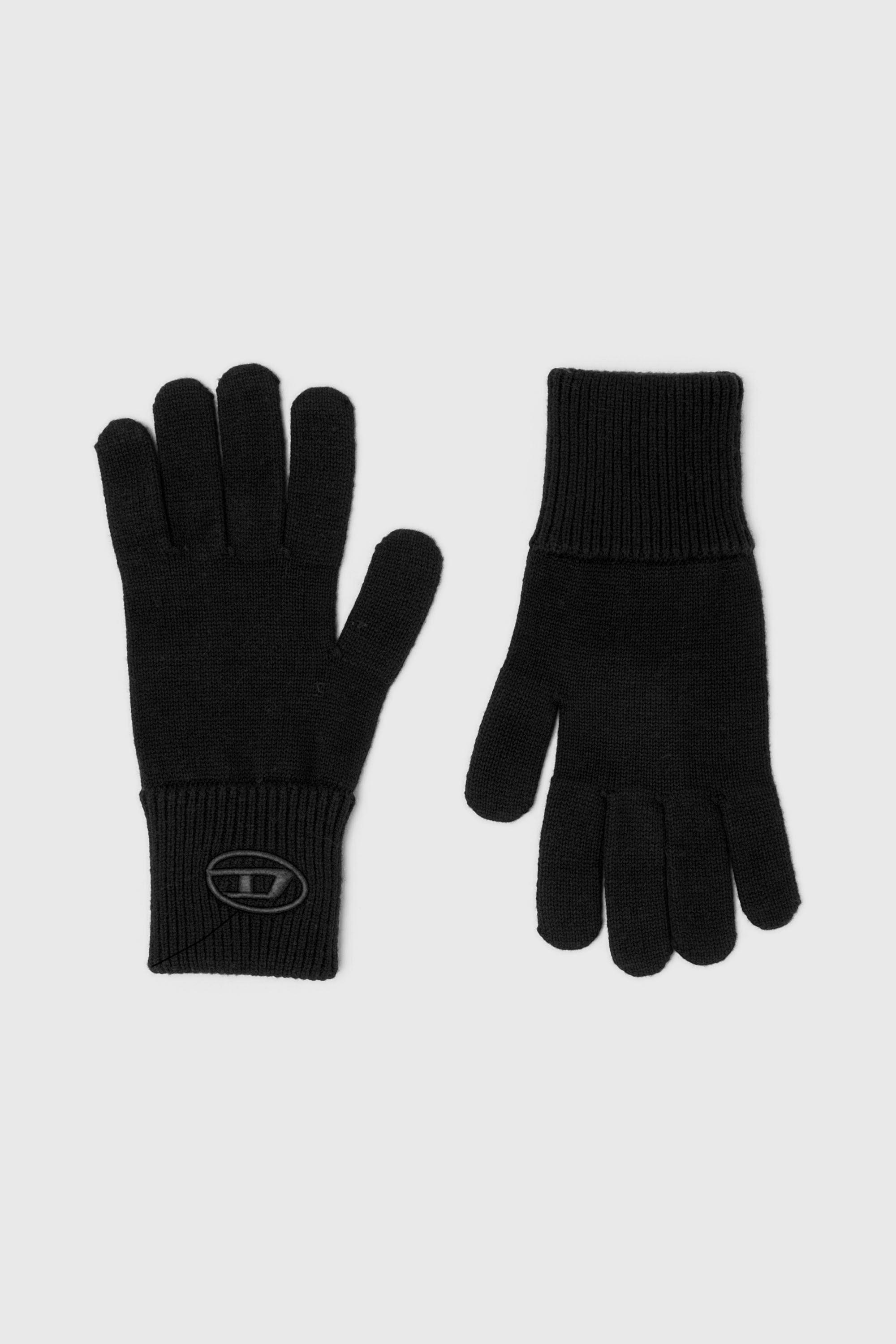 Diesel - K-CODY-A, Unisex's ニットグローブ in ブラック - 1