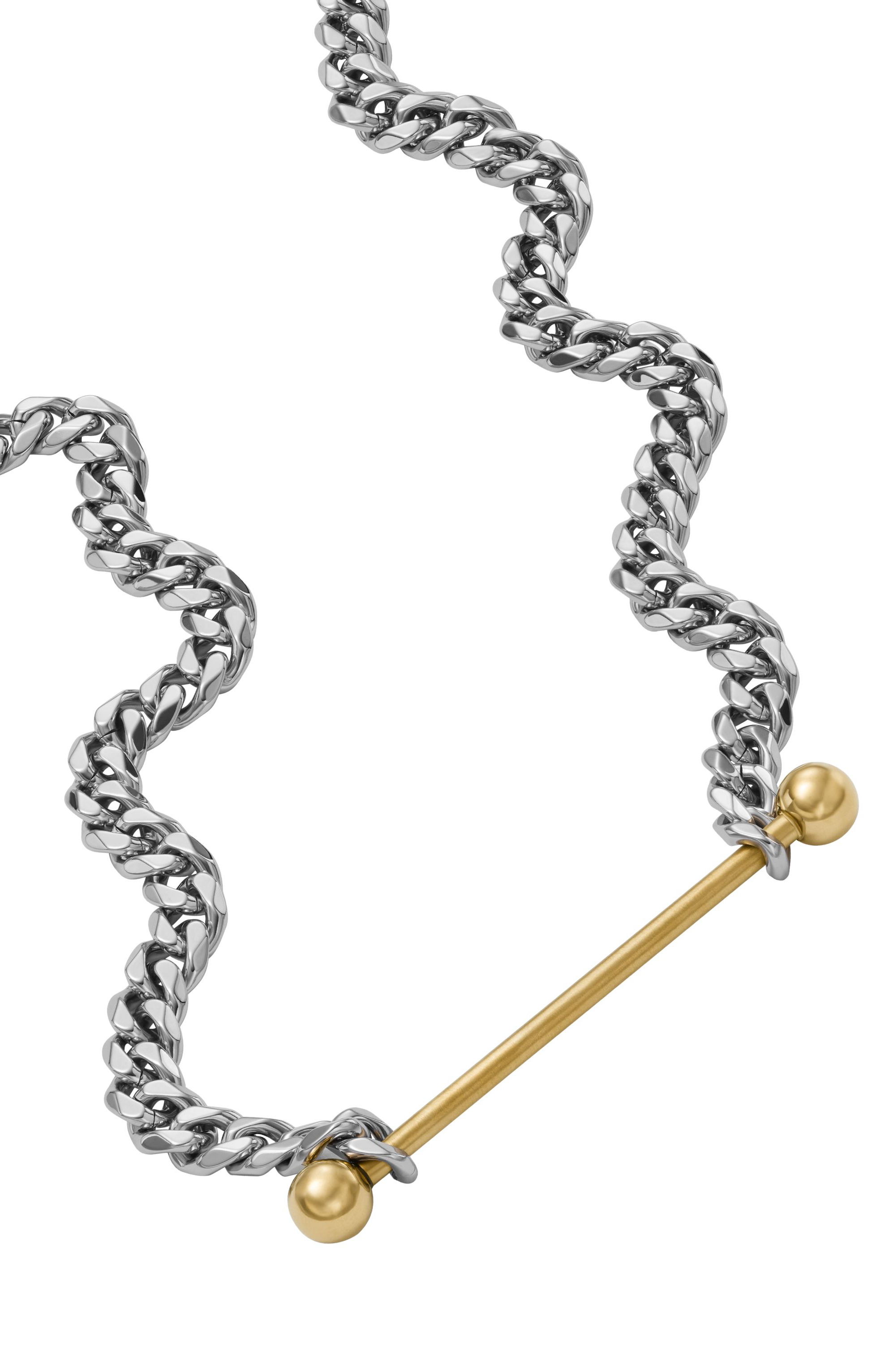 Diesel - DX1409, Unisex's ネックレス in シルバー - 1