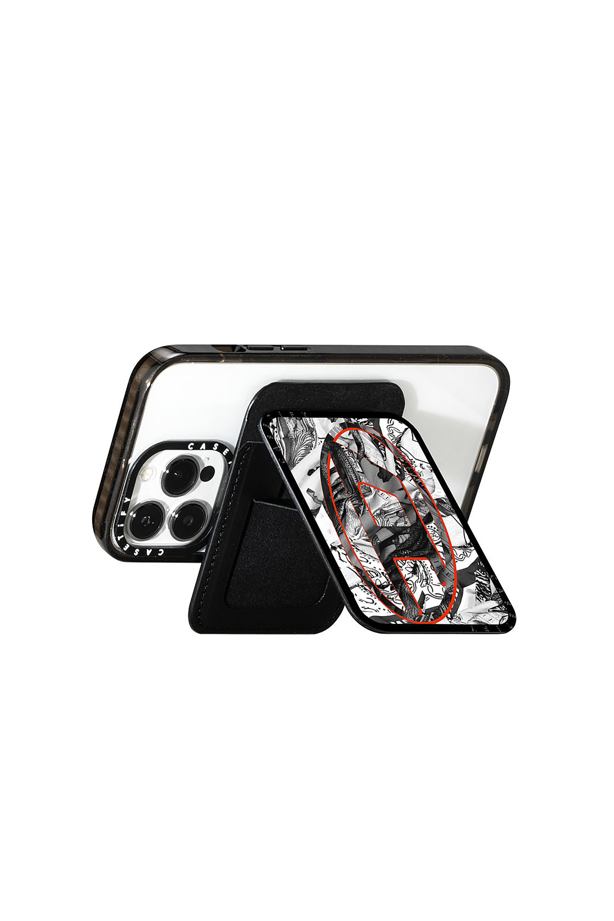 Diesel - 60344 CASETIFY CARD HOLDER & STAND, Unisex's UNIVERSAL in マルチカラー/ブロック - 3