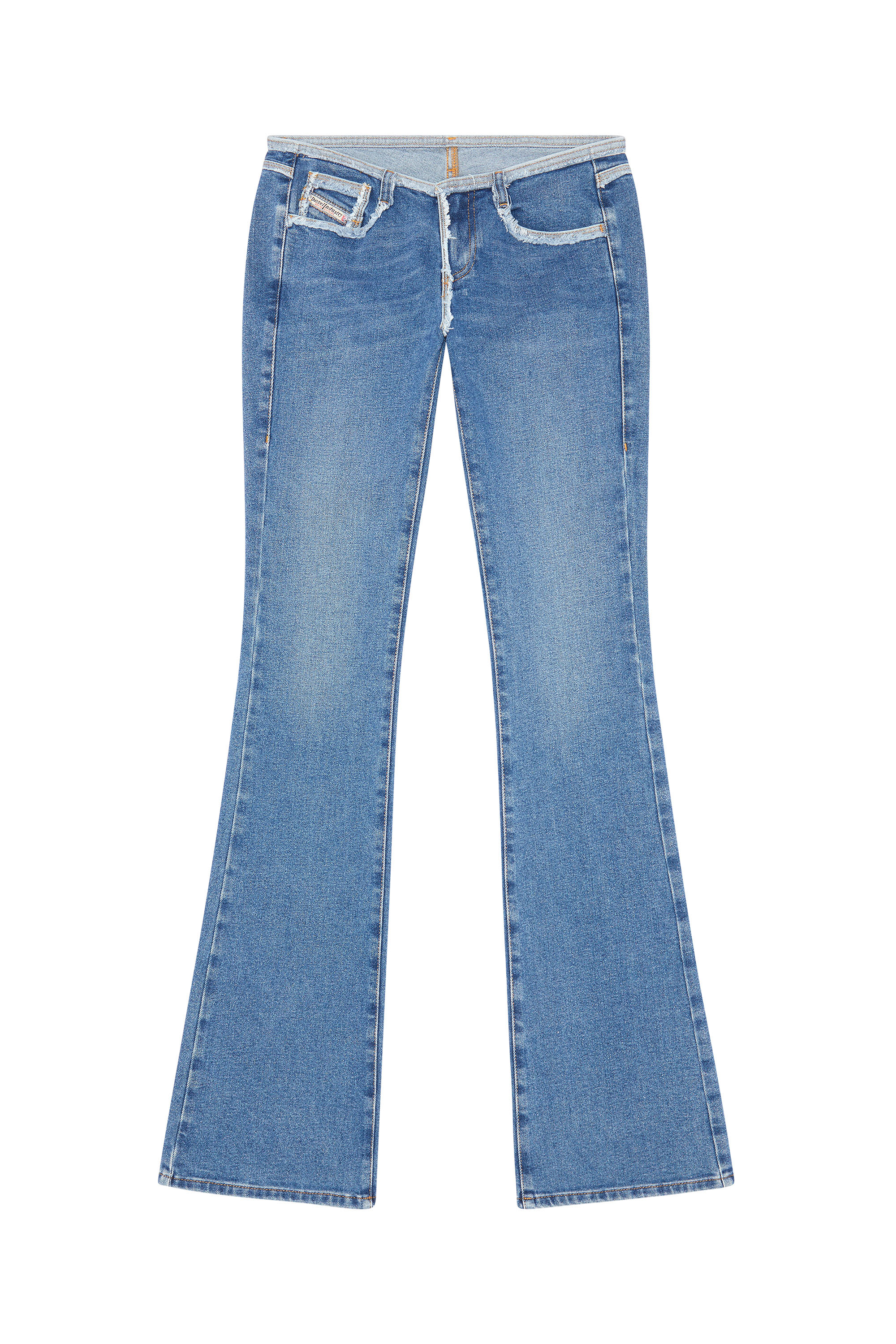 Diesel - 1969 D-EBBEY 09E19 Bootcut and Flare Jeans, ミディアムブルー - Image 1