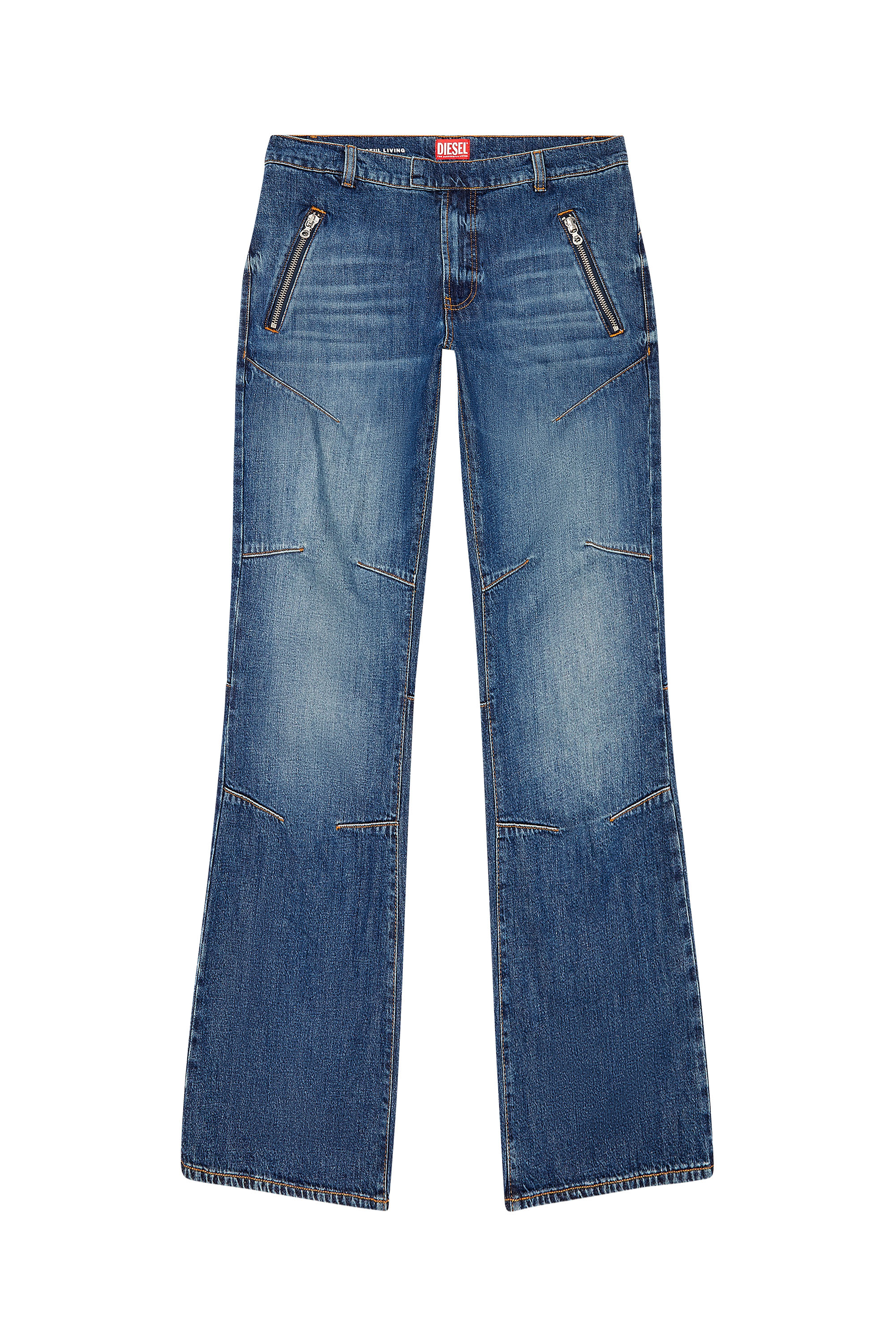 Diesel - Straight Jeans D-Ismis 0HJAW, ダークブルー - Image 5