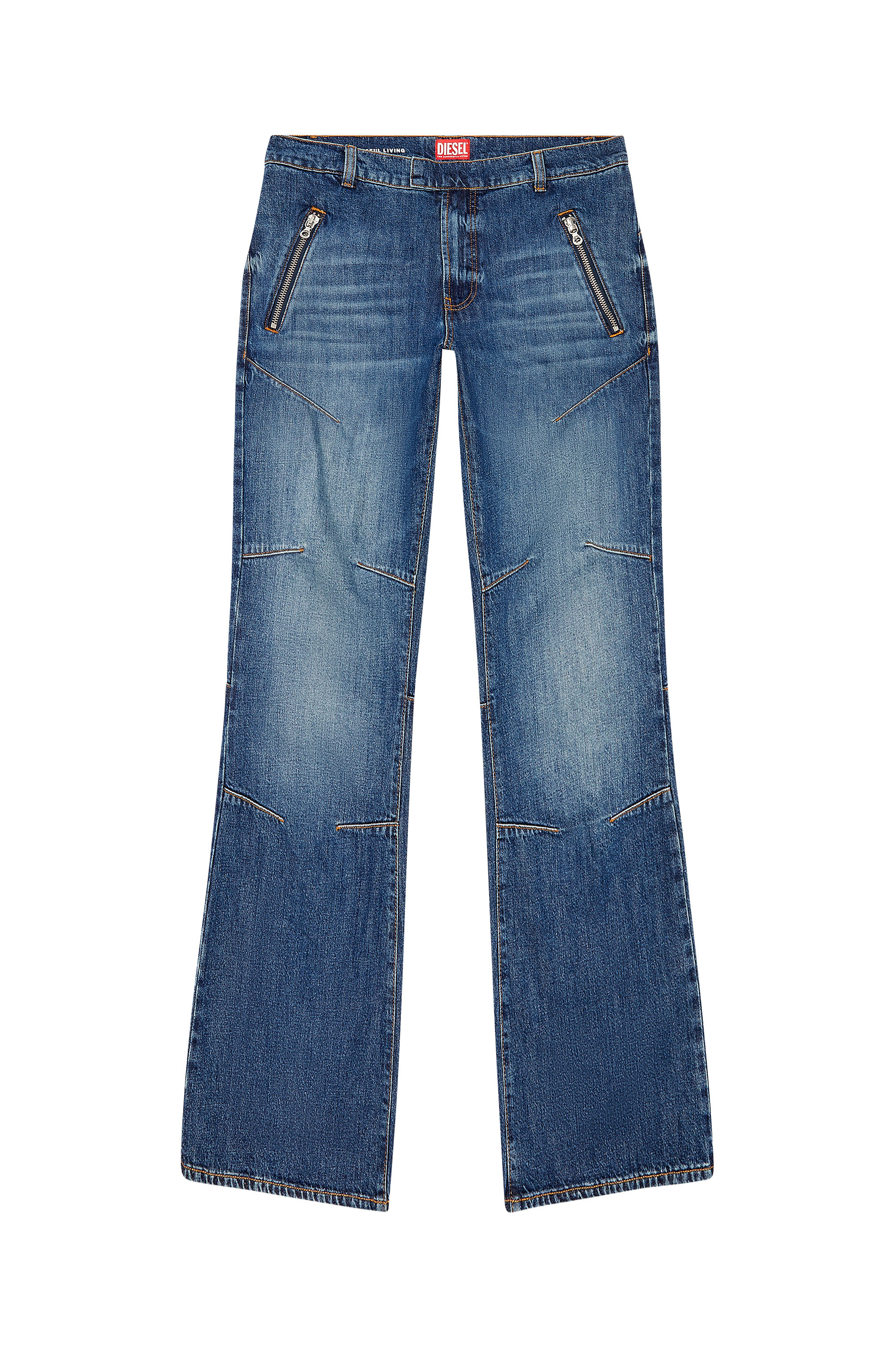 Diesel - Straight Jeans D-Ismis 0HJAW, ダークブルー - Image 3