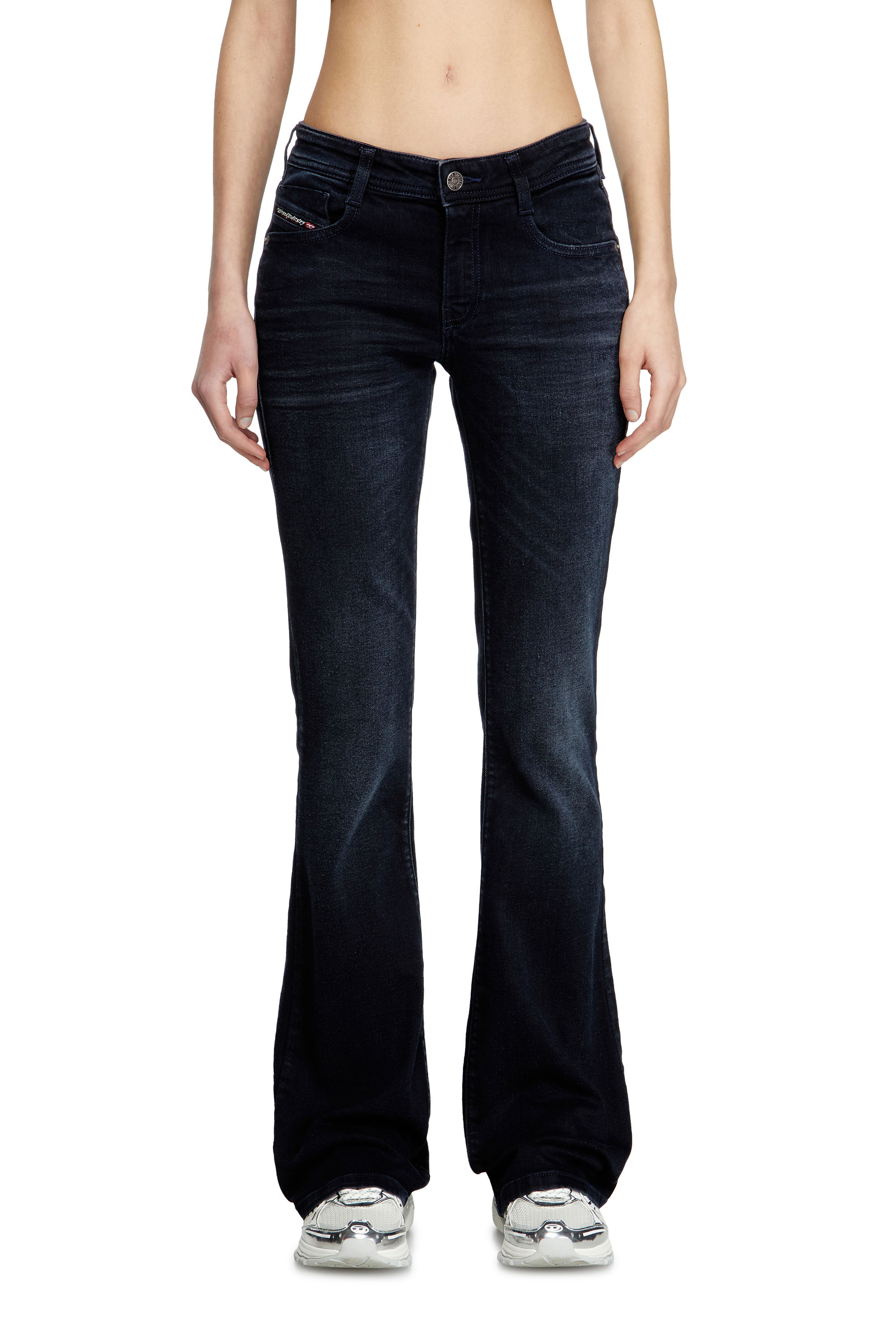 Diesel - Female's Bootcut Jeans 1969 D-Ebbey 0BMBU, ダークブルー - 3
