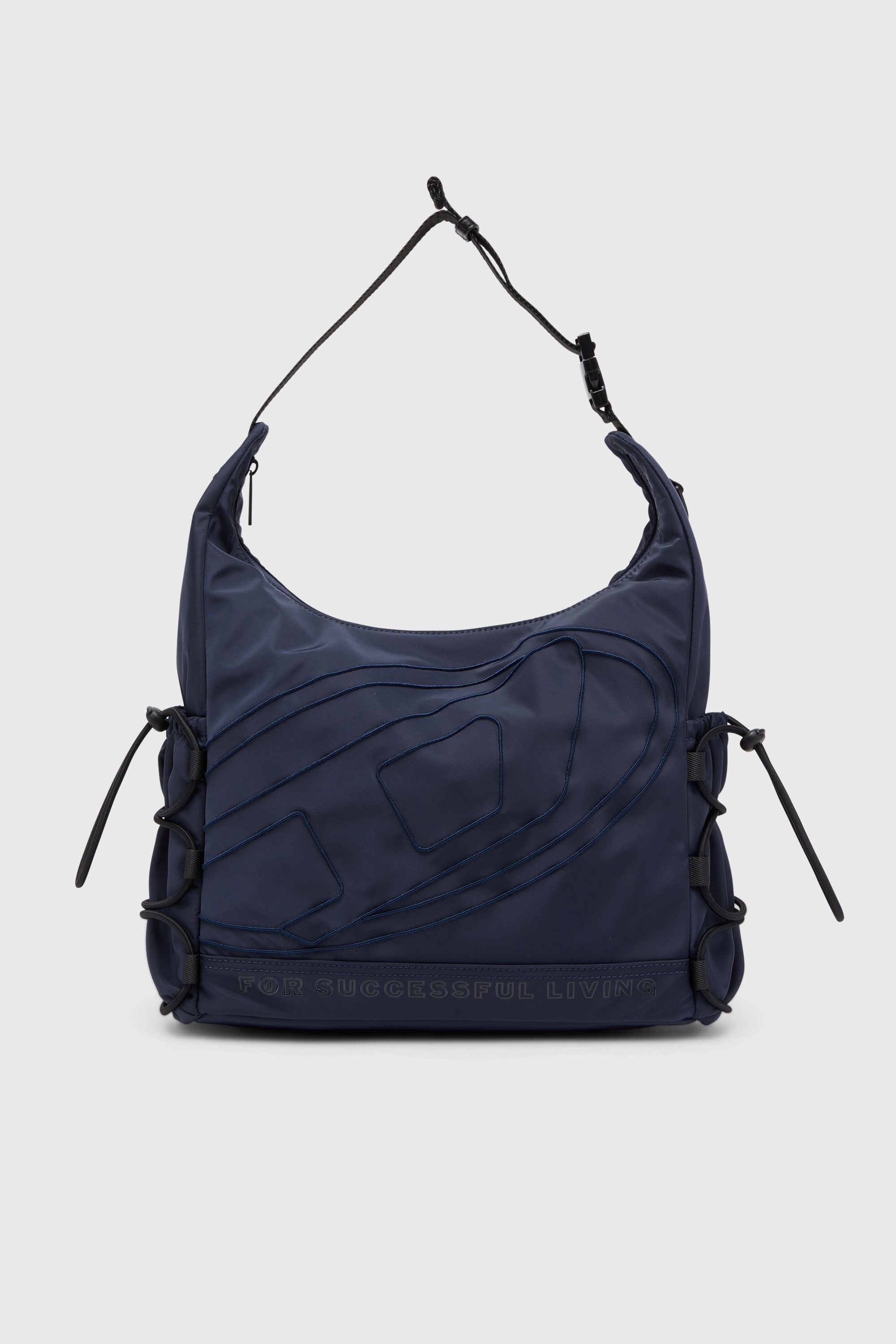 Diesel - TECH-D HOBO X, Male's ホーボーバッグ in ブルー - 1