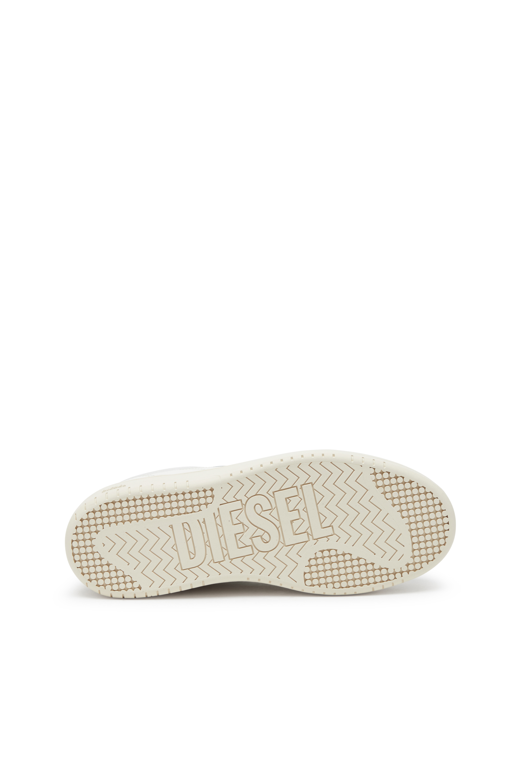 Diesel - S-ATHENE BOLD VTG W, Female's S-Athene-Retro platform sneakers in leather in ホワイト - 4
