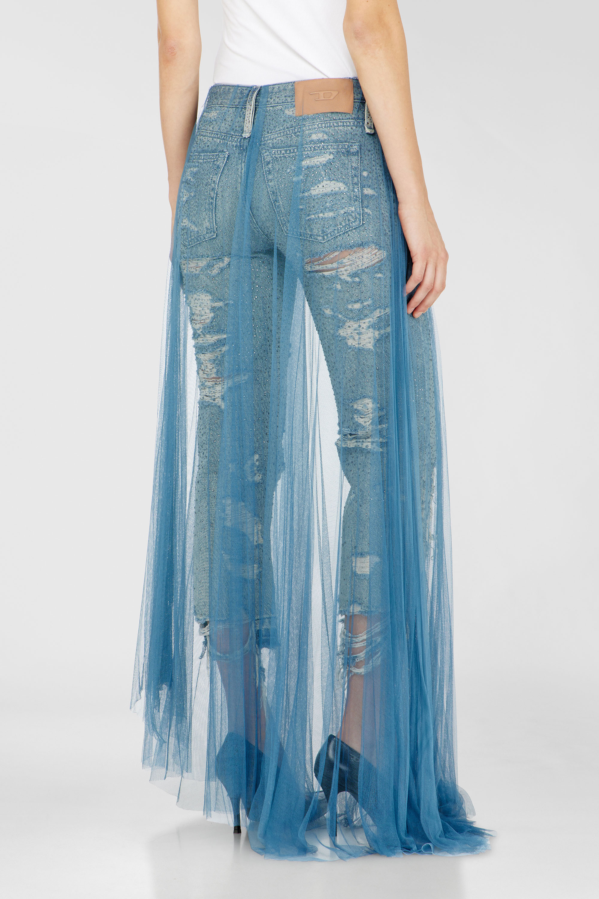 Diesel - Female's Regular Jeans D-Aisi 0DBER, ミディアムブルー - 5