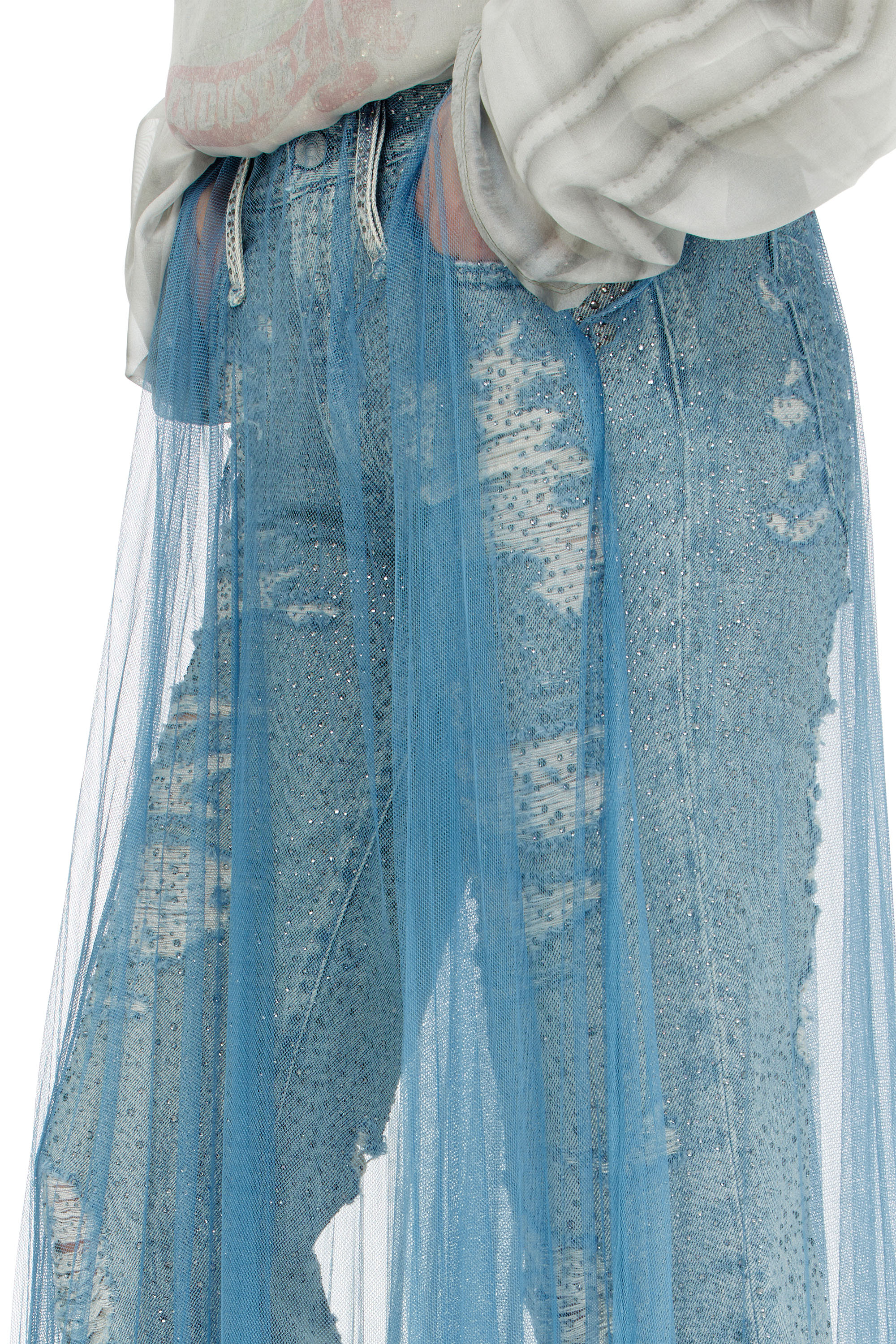 Diesel - Female's Regular Jeans D-Aisi 0DBER, ミディアムブルー - 7