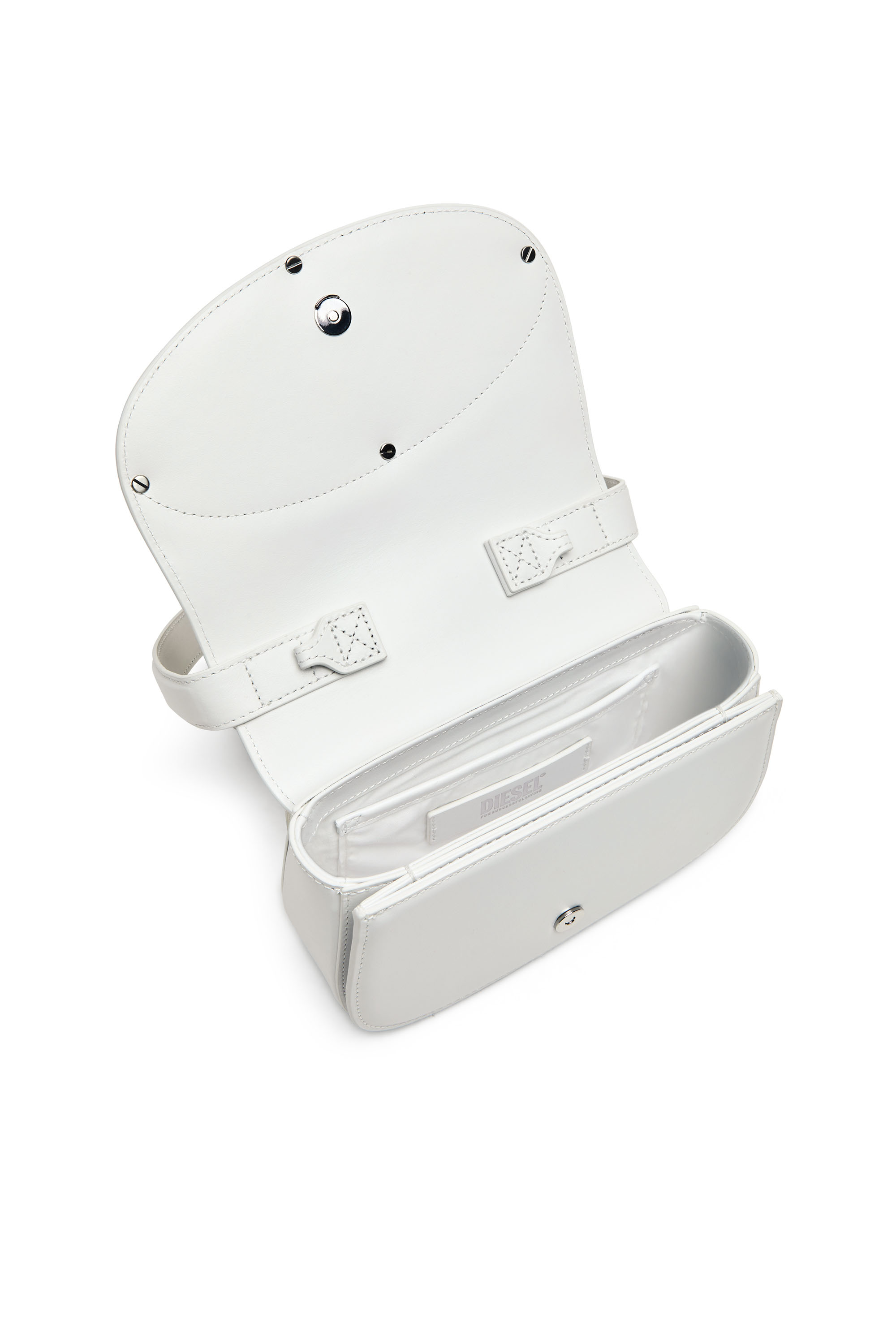 Diesel - 1DR, Female's レザークロスボディバッグ in ホワイト - 5