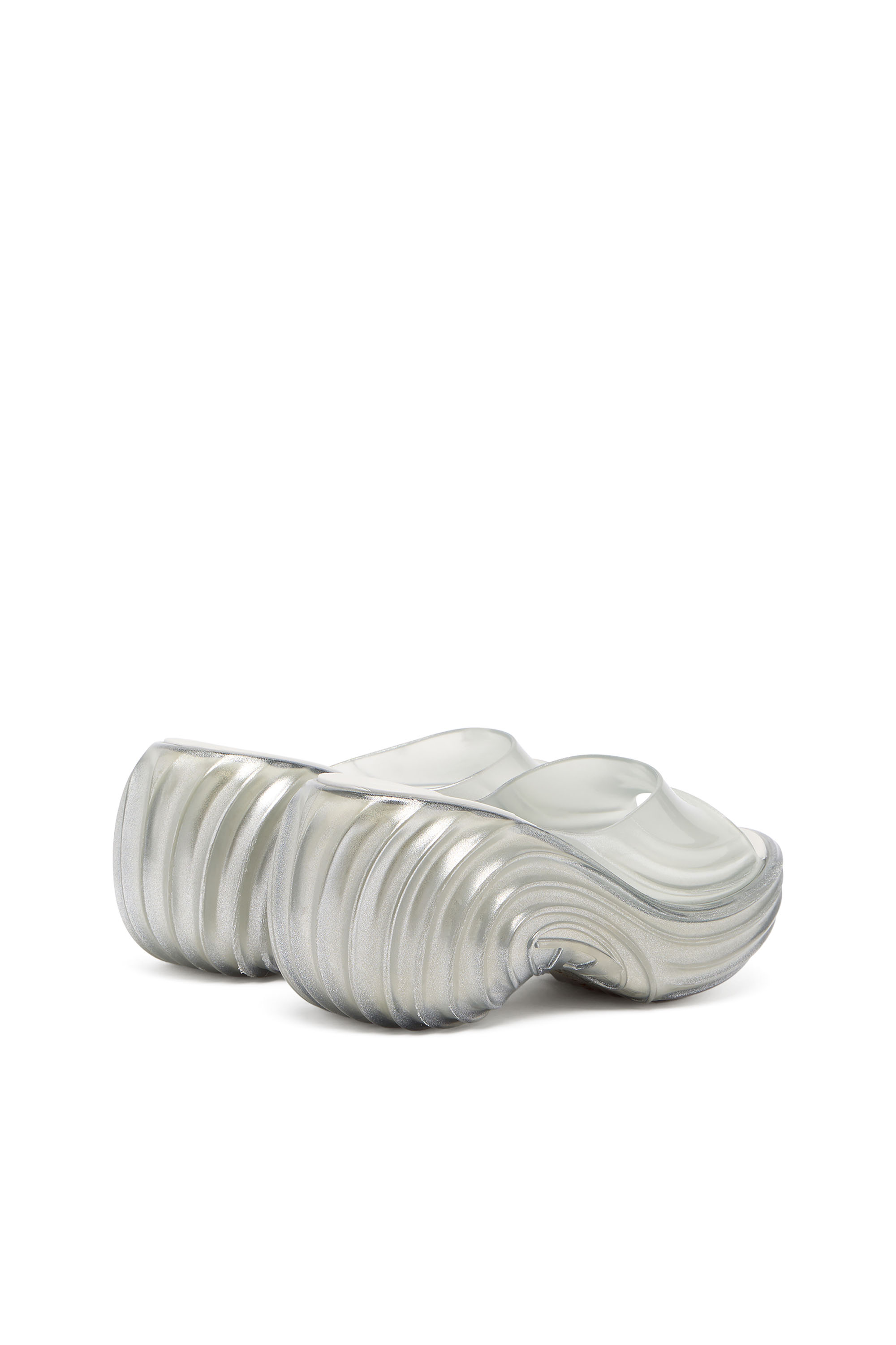 Diesel - MELISSA QUANTUM PLATFORM, Female's サンダル in シルバー - 3