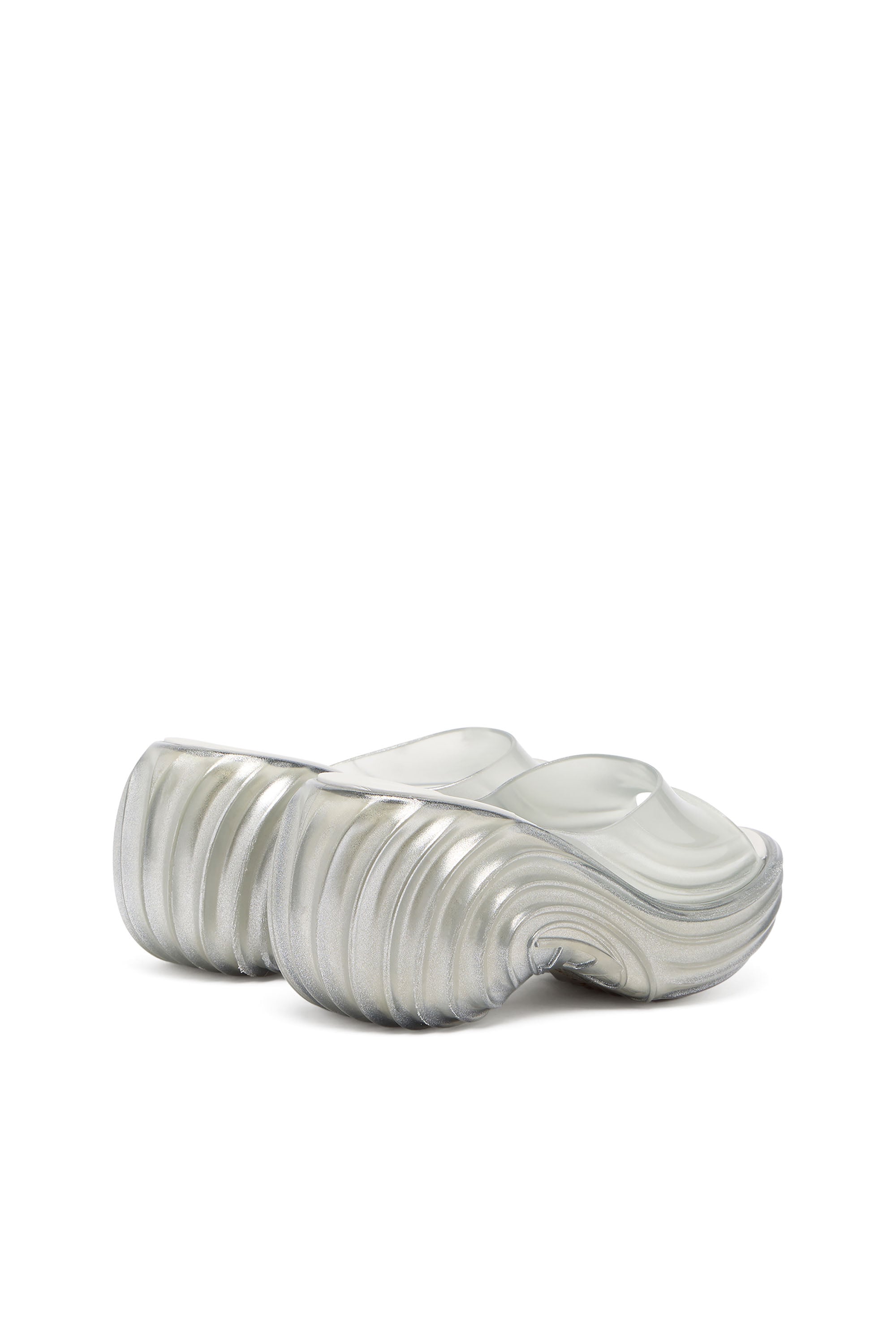 Diesel - MELISSA QUANTUM PLATFORM, Female's サンダル in シルバー - 4