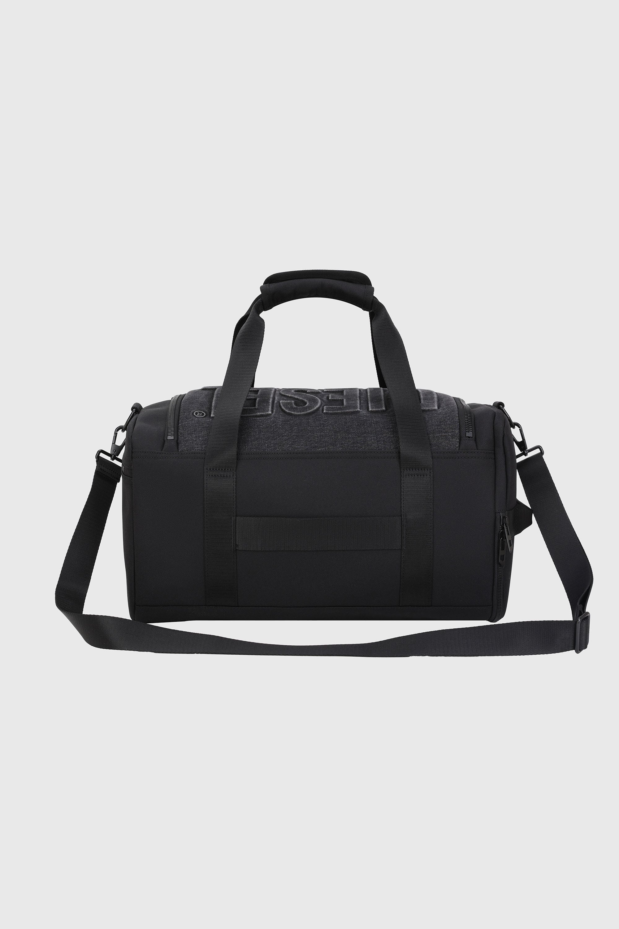 Diesel - LU0033 DUFFEL BAG - DSB019, Unisex's Denim duffel bag in ブラック - 2