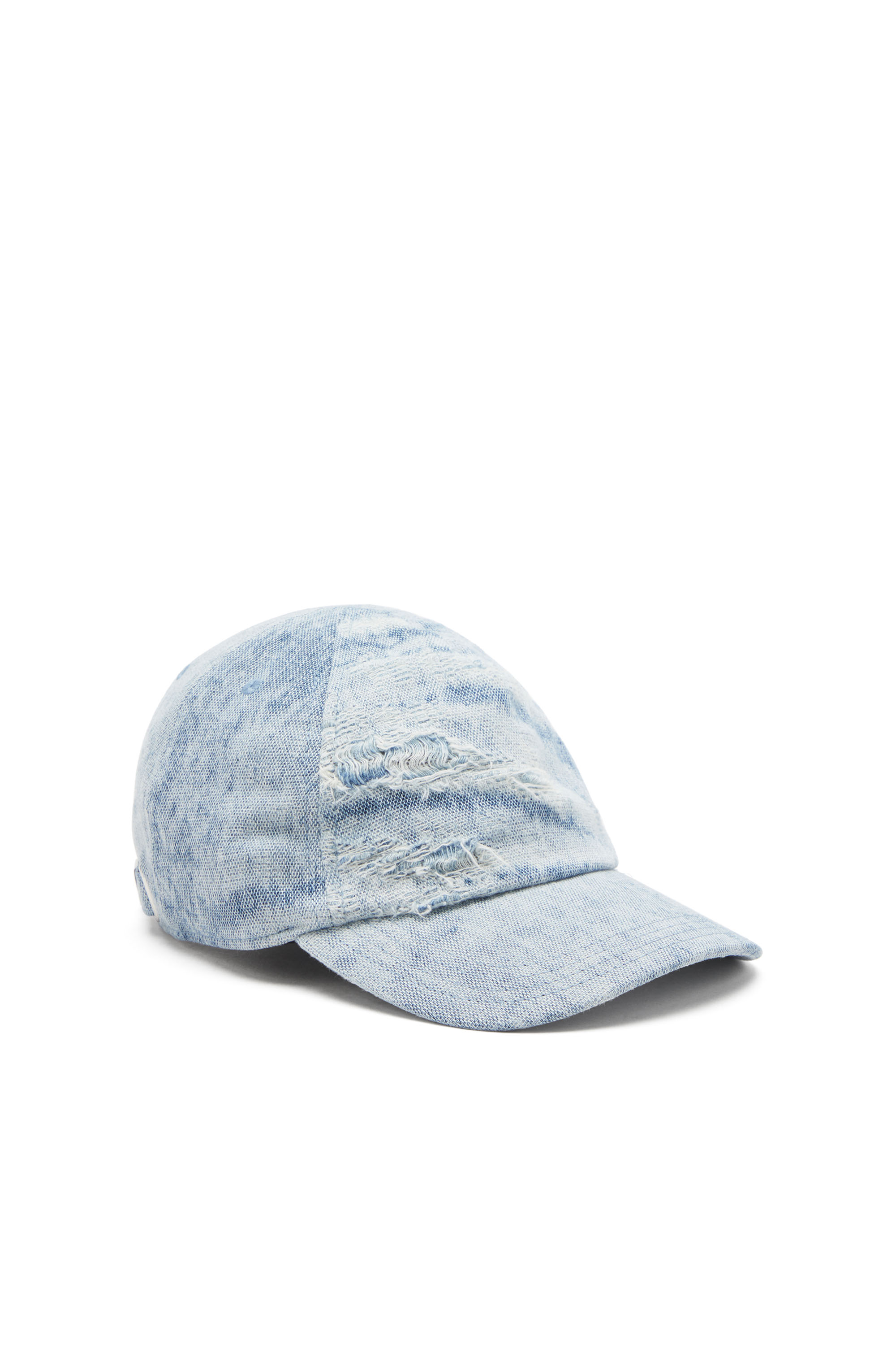 Diesel - C-FEEL, Male's Baseball cap with denim treatment in ライトブルー - 1
