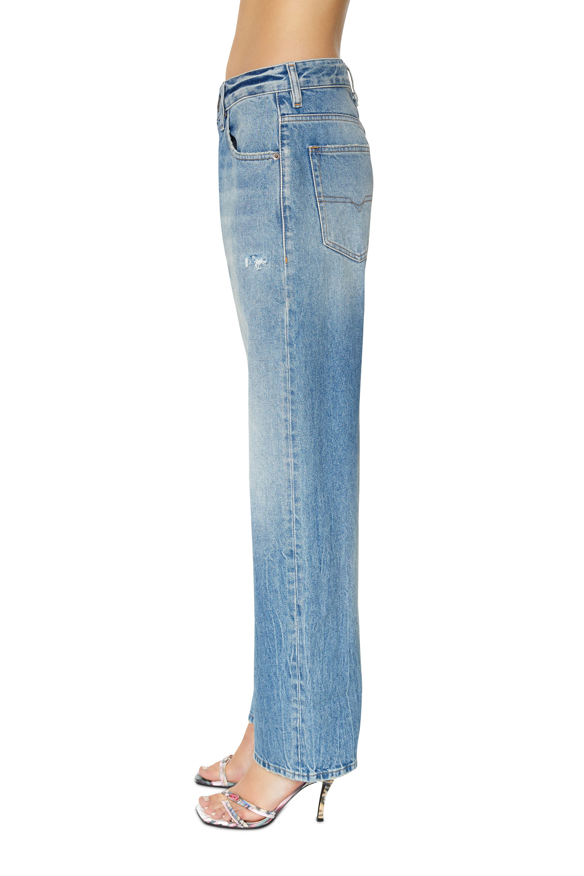 Diesel - Straight Jeans 1999 D-Reggy 09D97, ライトブルー - Image 4