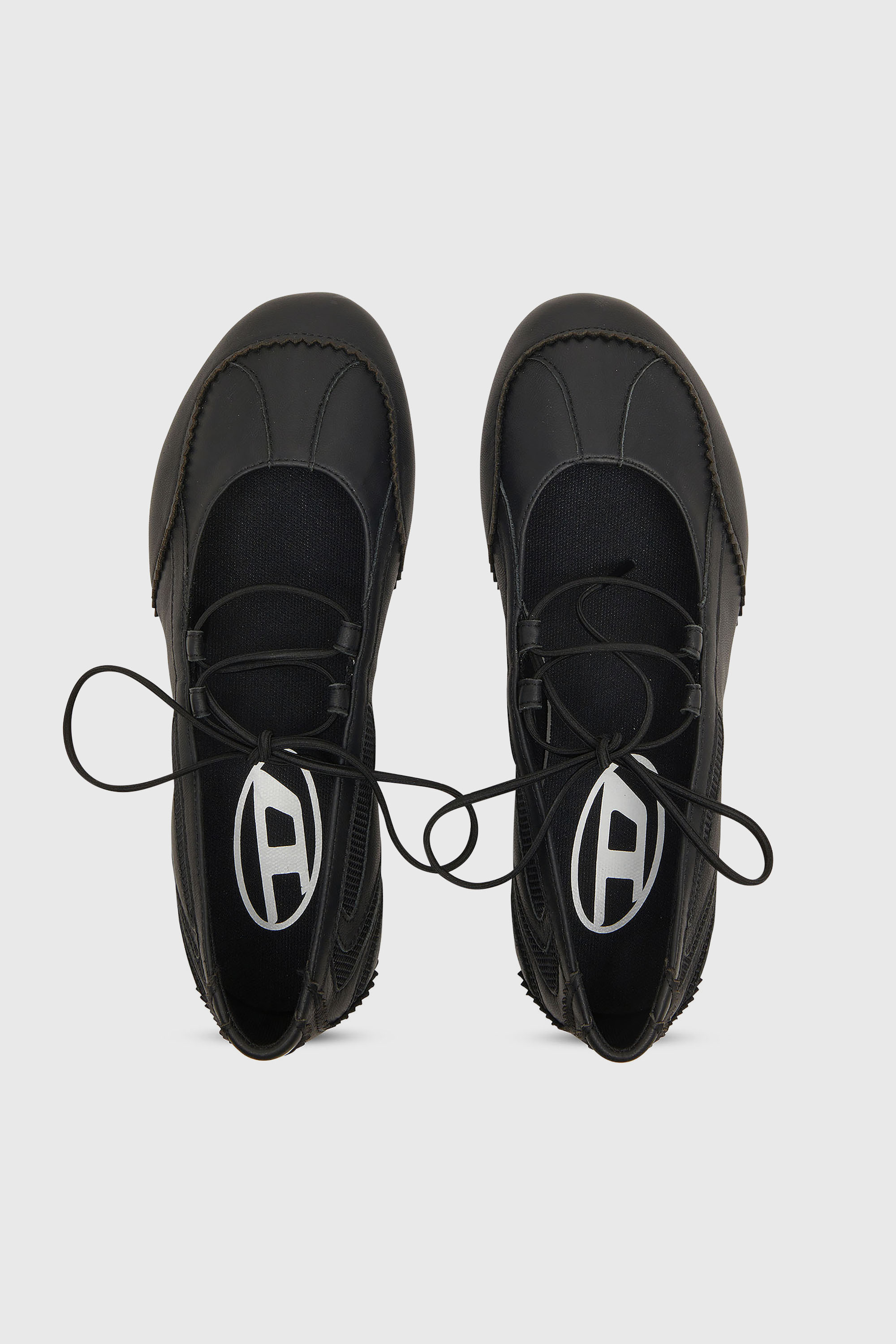 Diesel - D-MILE BALLERINA LACE UP W, Female's レースアップスニーカー in ブラック - 5