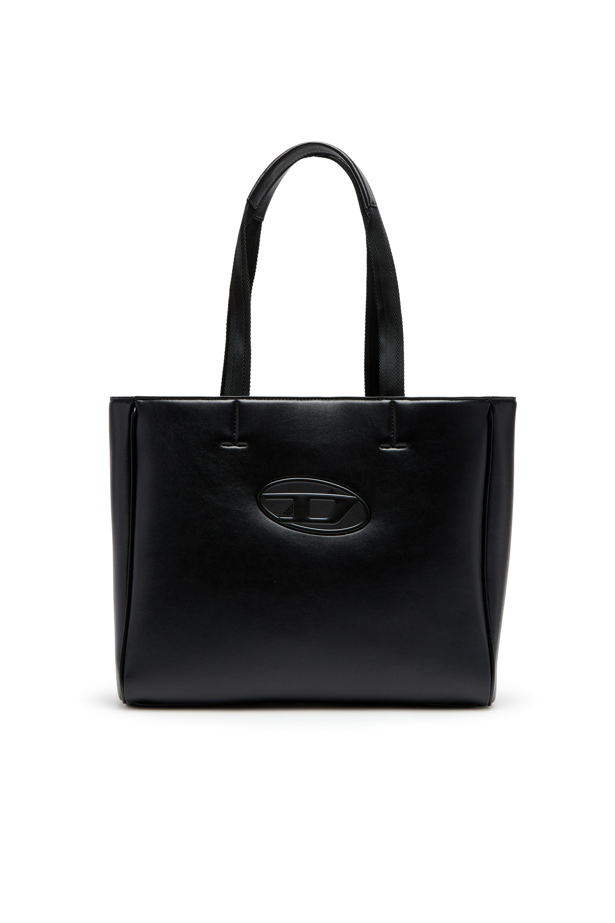 Diesel - HOLI-D SHOPPER EW, Unisex's Holi-D-Square shopper in bonded neoprene in ブラック - 2