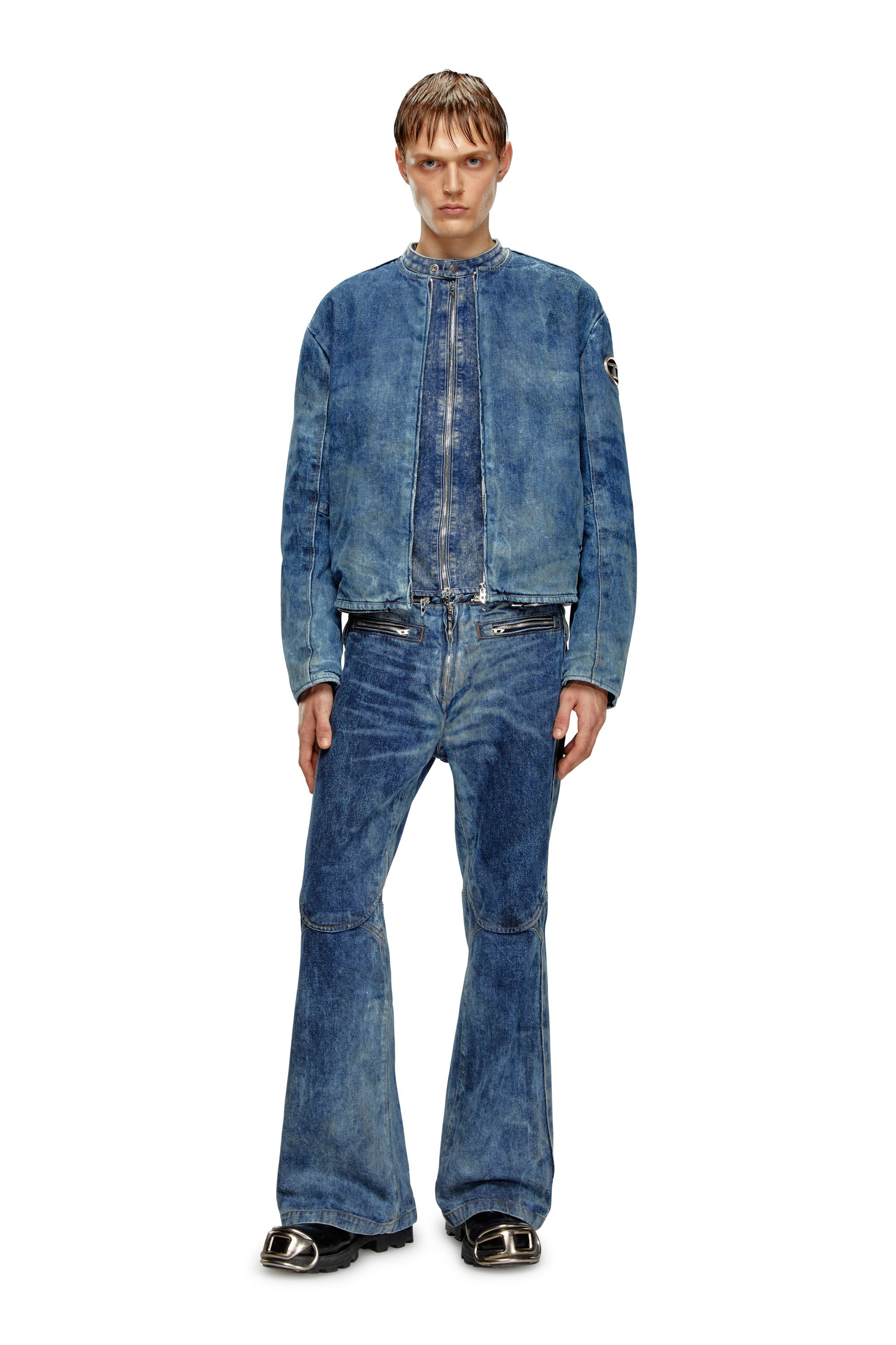 Diesel - Straight Jeans D-Gen 0PGAX, ダークブルー - Image 1