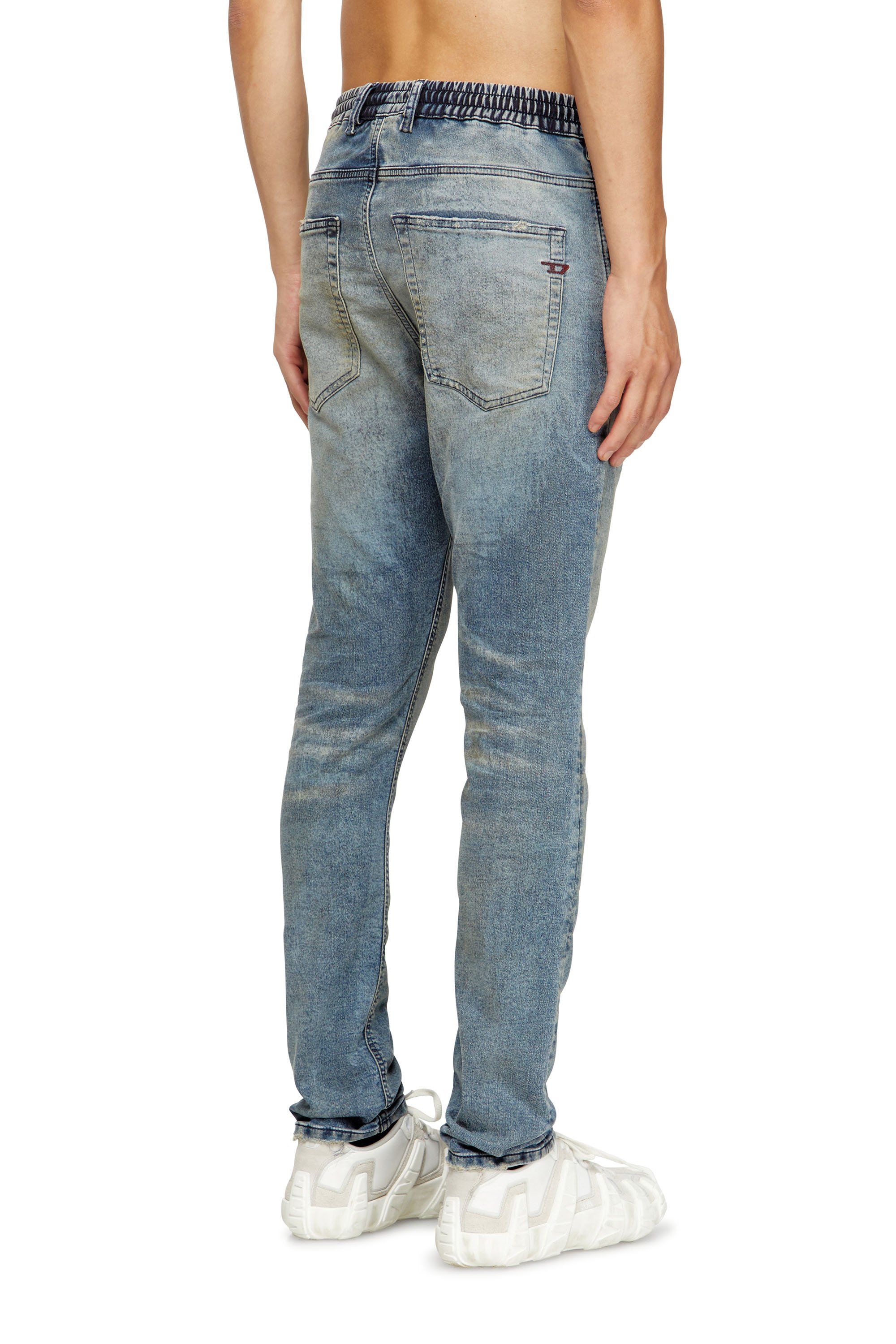 Diesel - Male's Regular 2032 D-Krooley Joggjeans® 09M37, ミディアムブルー - 4