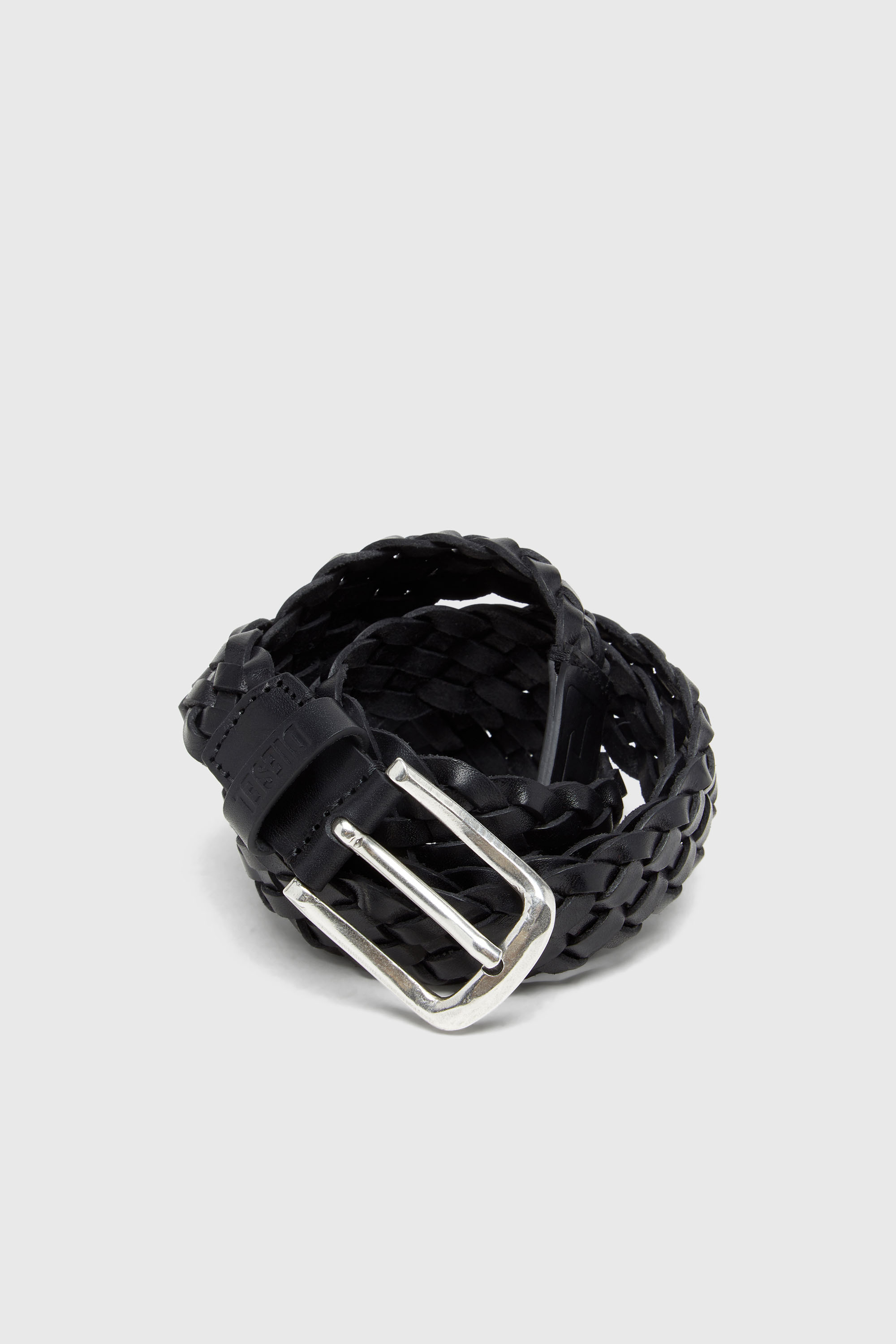 Diesel - B-FLAG-D BRAIDED, Male's メッシュベルト in ブラック - 3