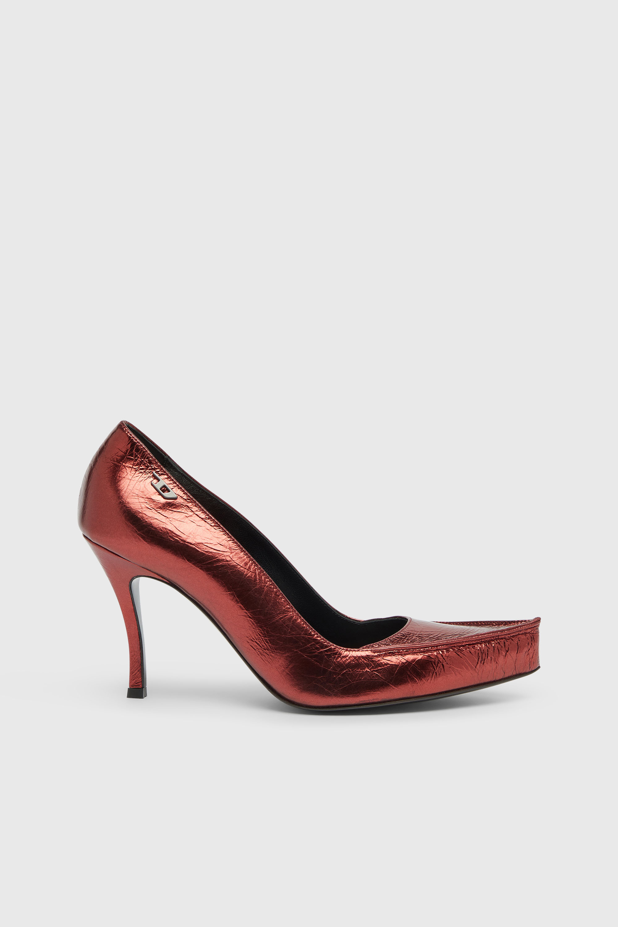 Diesel - D-LUCETTE-90-PUMP D, Female's D-Lucette-Pumps in mirror leather in null - 1